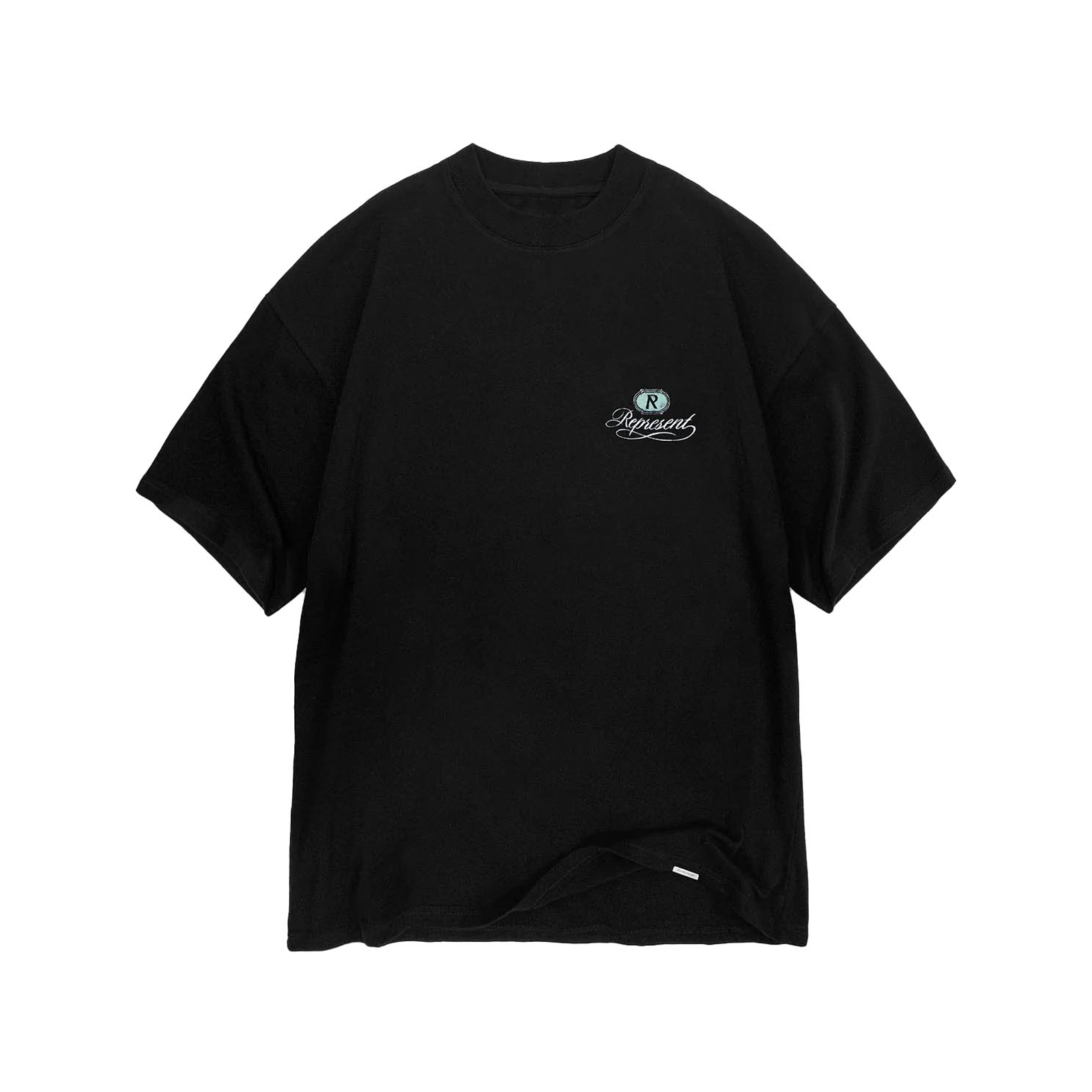 REPRESENT Grand Vintage Hand-Drawn T-Shirt Jet Black