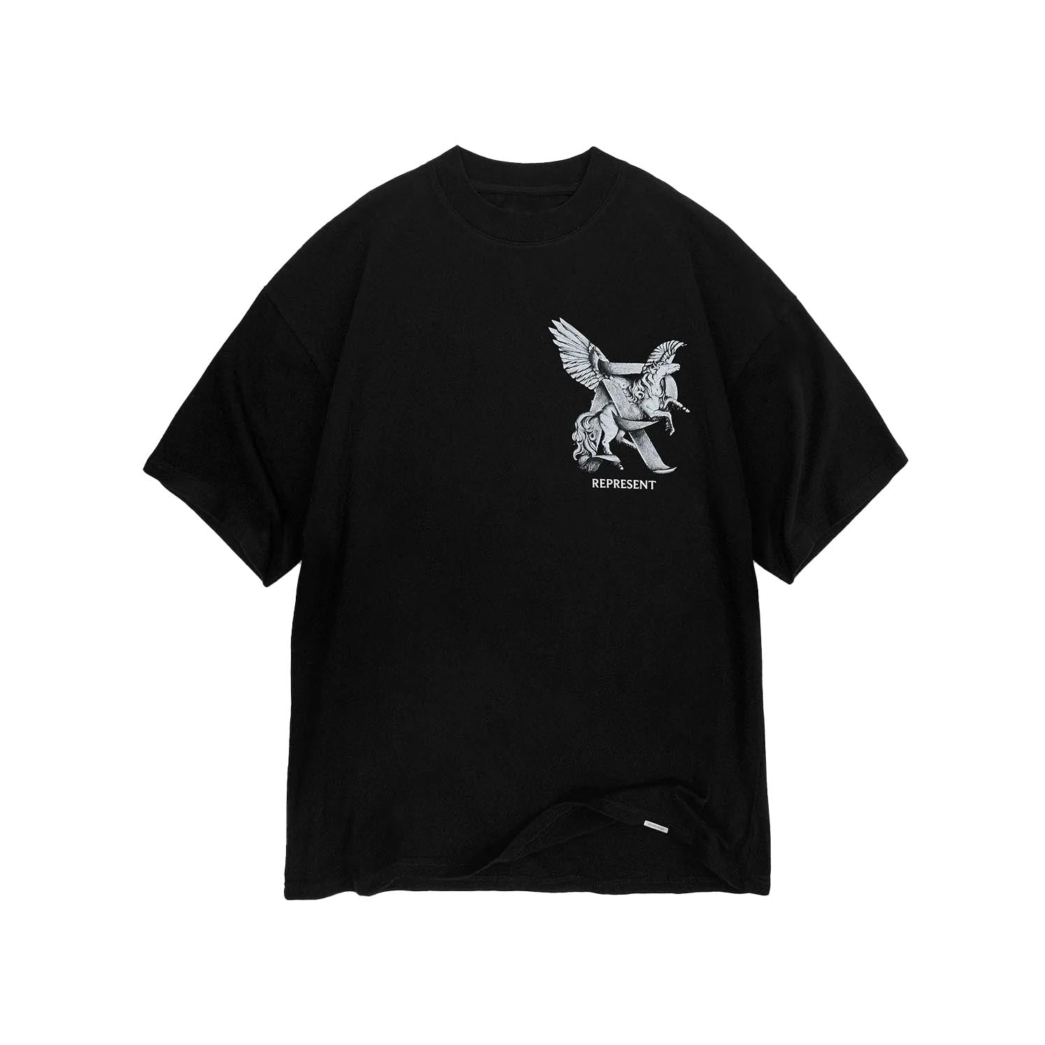 REPRESENT Elegance In Motion T-Shirt Jet Black