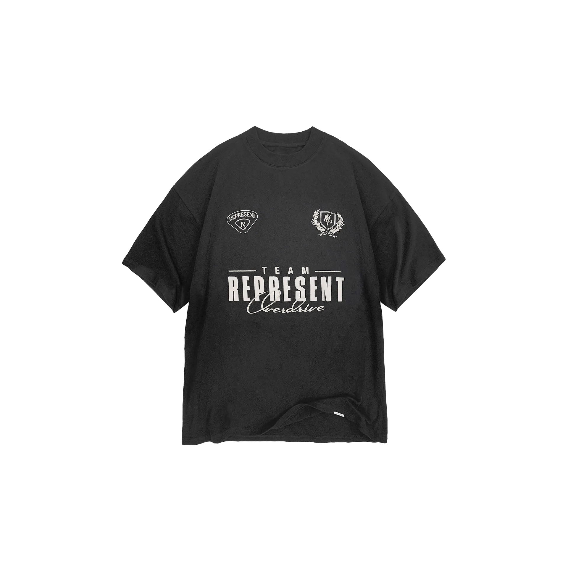 REPRESENT World Championship T-Shirt Stained Black