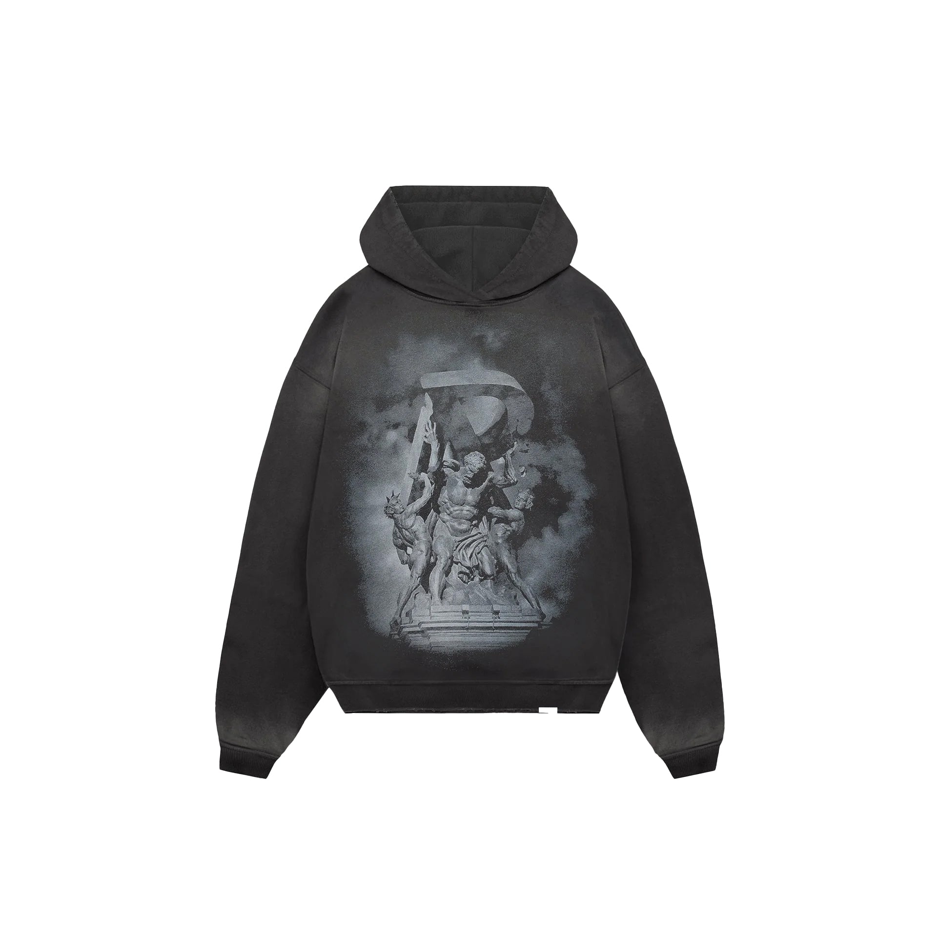 REPRESENT Atlas Hoodie Stained Black