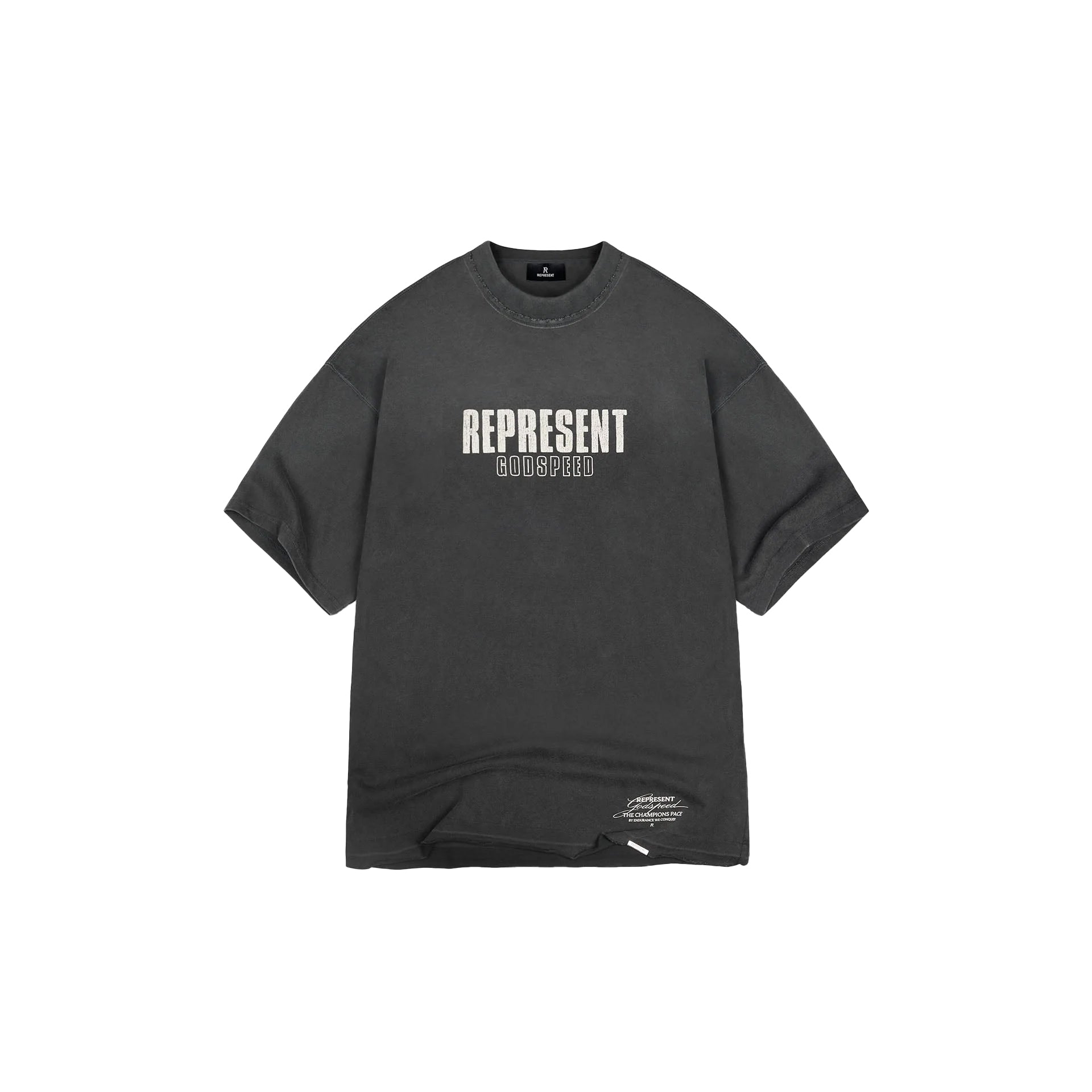 REPRESENT Godspeed T-Shirt Aged Black