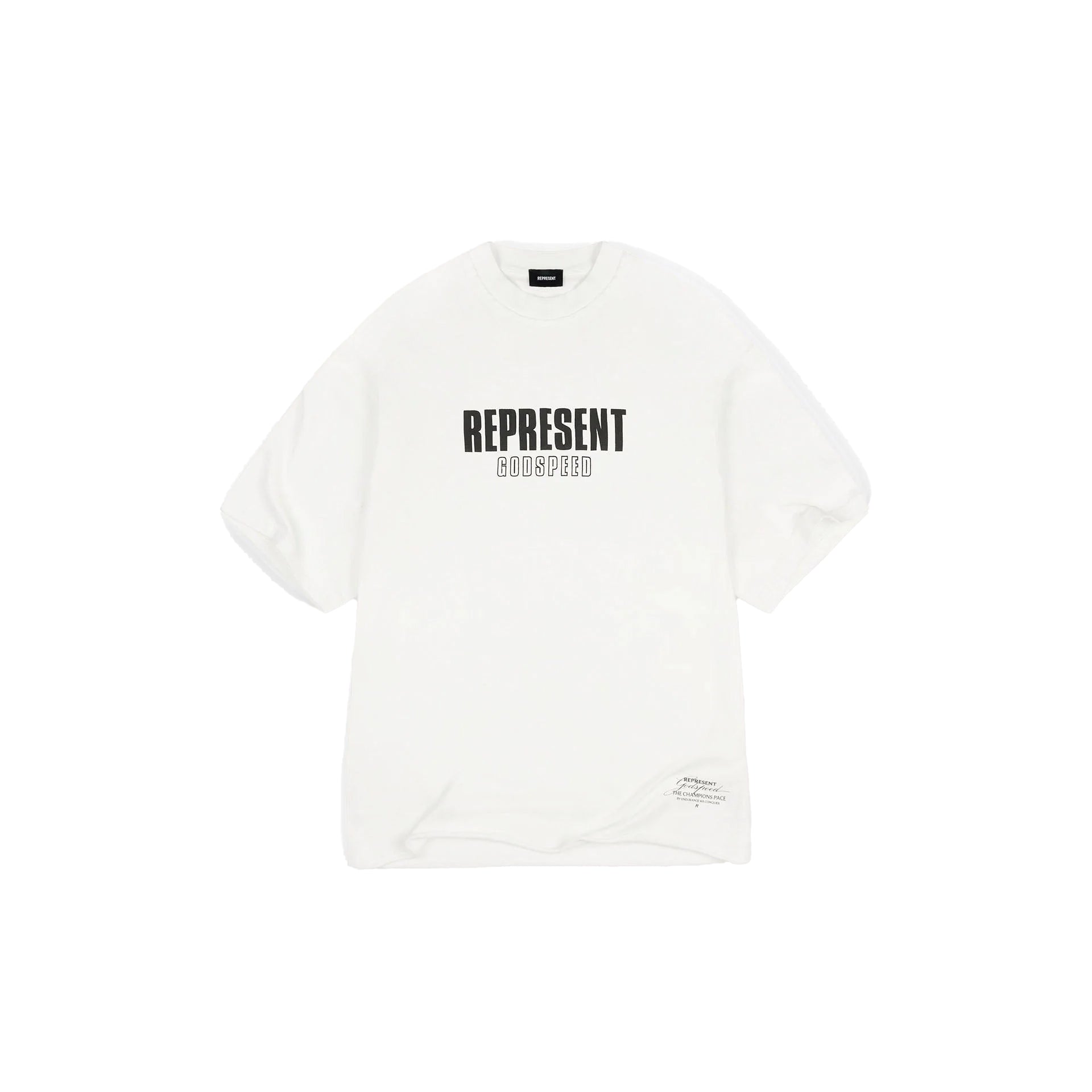 REPRESENT Godspeed T-Shirt Flat White