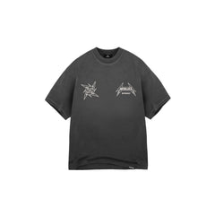 REPRESENT Metallica 40 Year Anniversary SS T-Shirt Stained Black