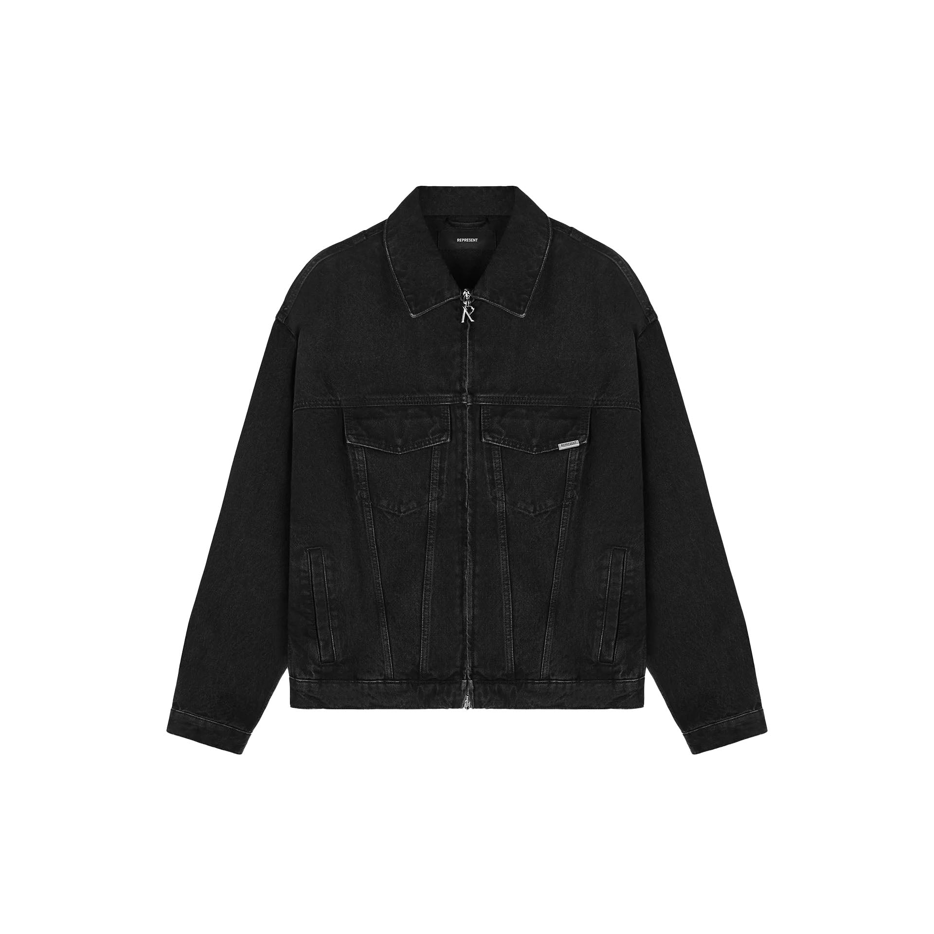 Represent R4 Denim Jacket Black