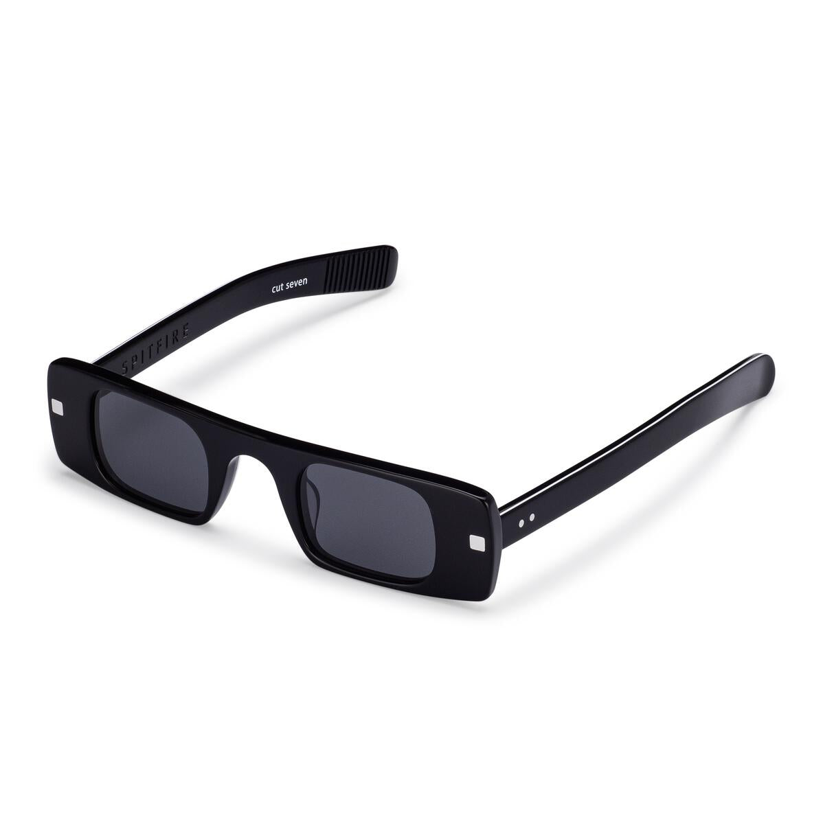 Spitfire Cut Seven Sunglasses Black/Black
