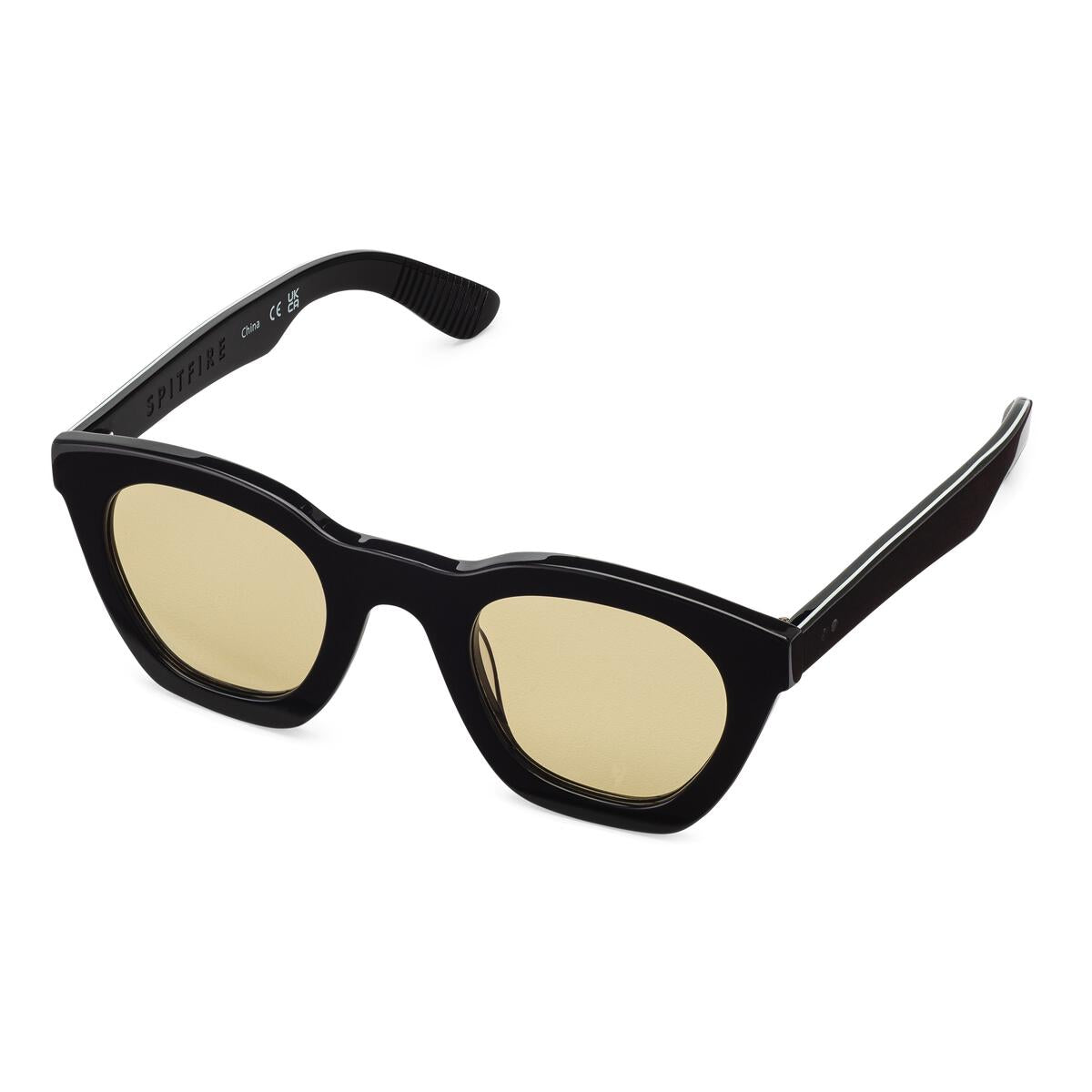 Spitfire Cut Sixty-Four Sunglasses Black/Tan