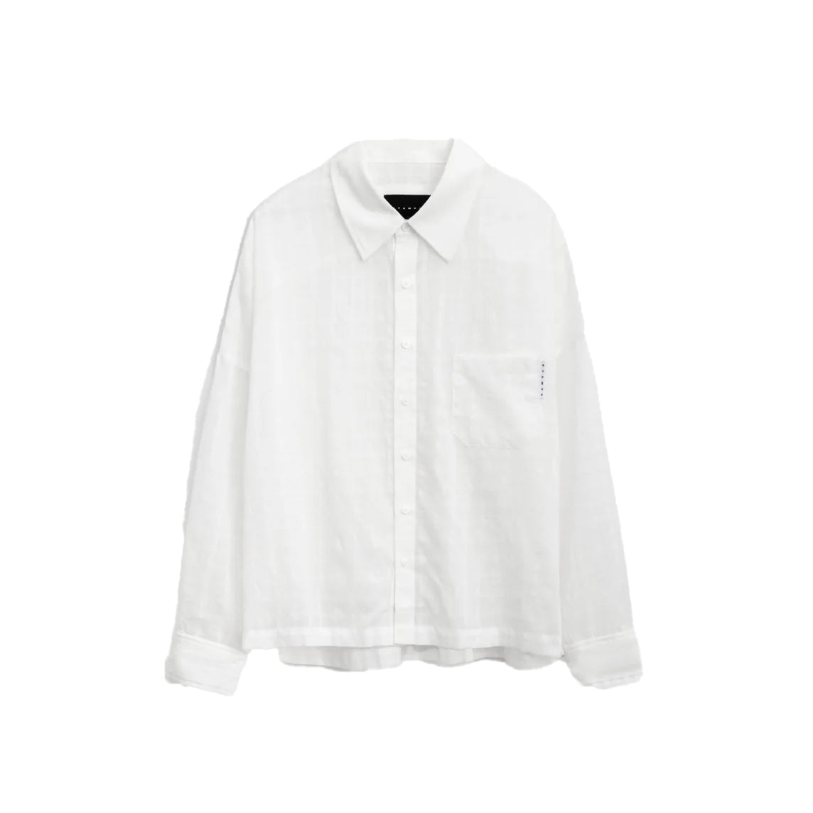 STAMPD Cropped Oversized Buttondown