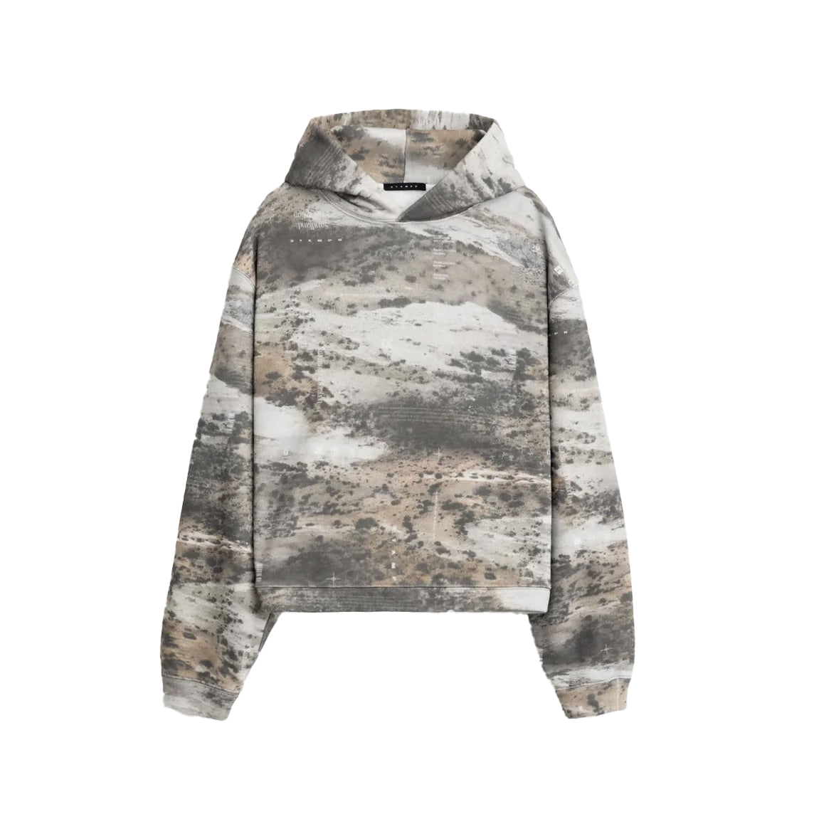 STAMPD Cropped Hoodie Camo