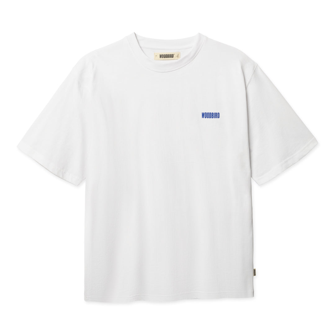 Woodbird BAINE SEA Tee White