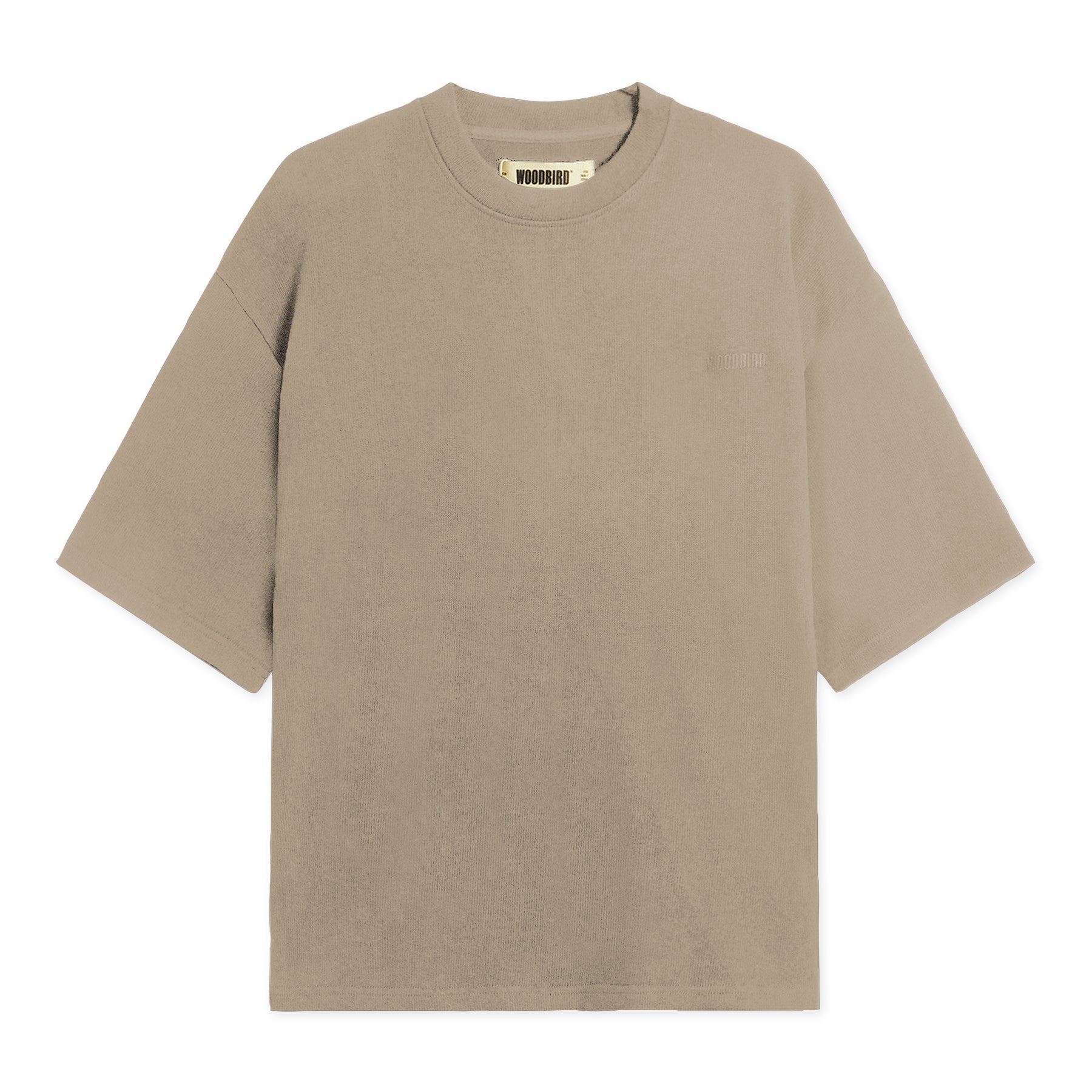 Woodbird BEAM Knitted Tee Khaki