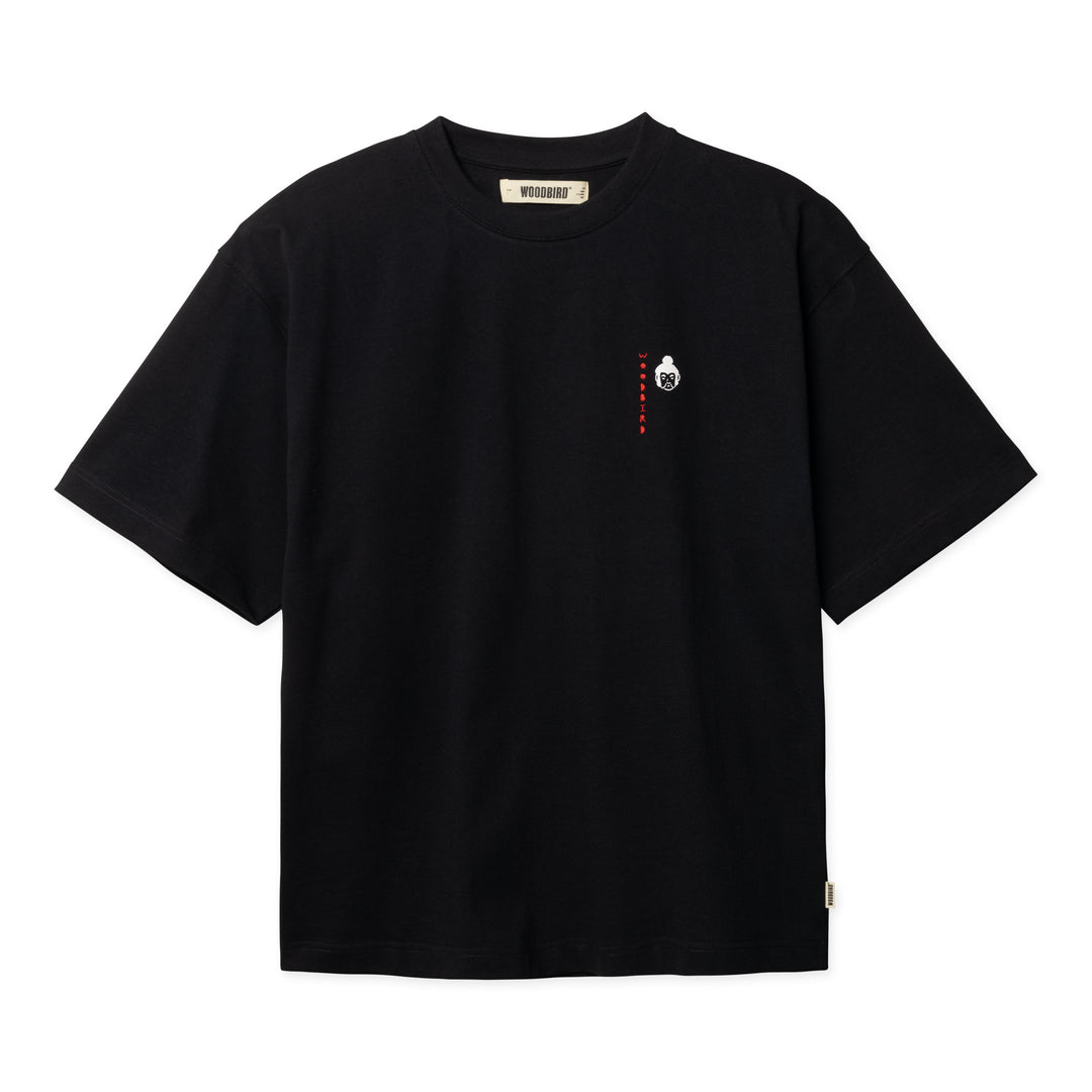 Woodbird BEAM SUMA Tee Black