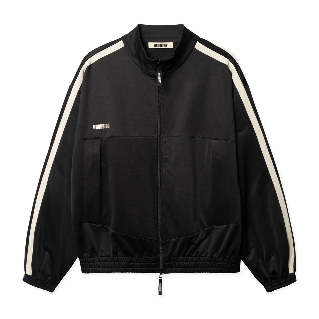 Woodbird CHANG Track Jacket Black