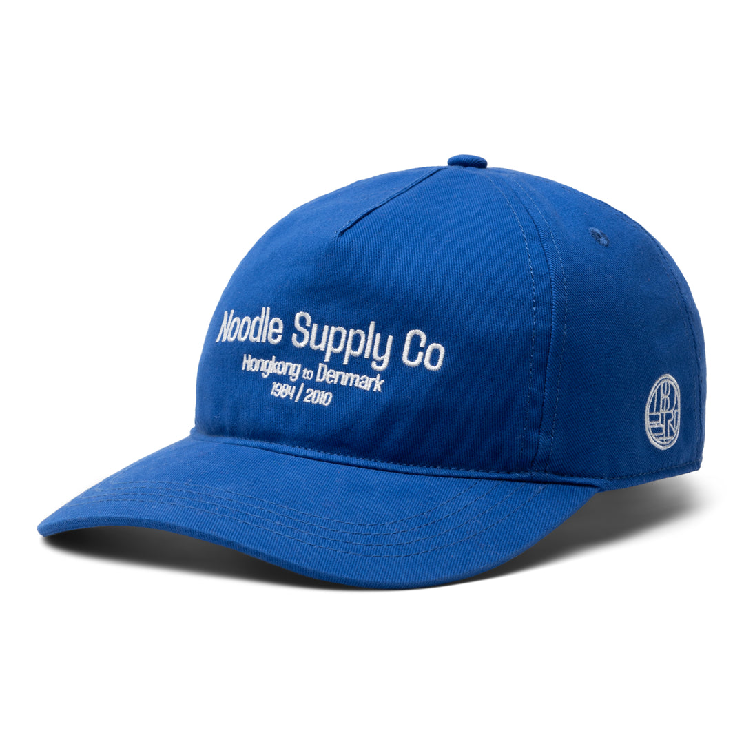Woodbird CHUCK Supply Cap Cobalt Blue