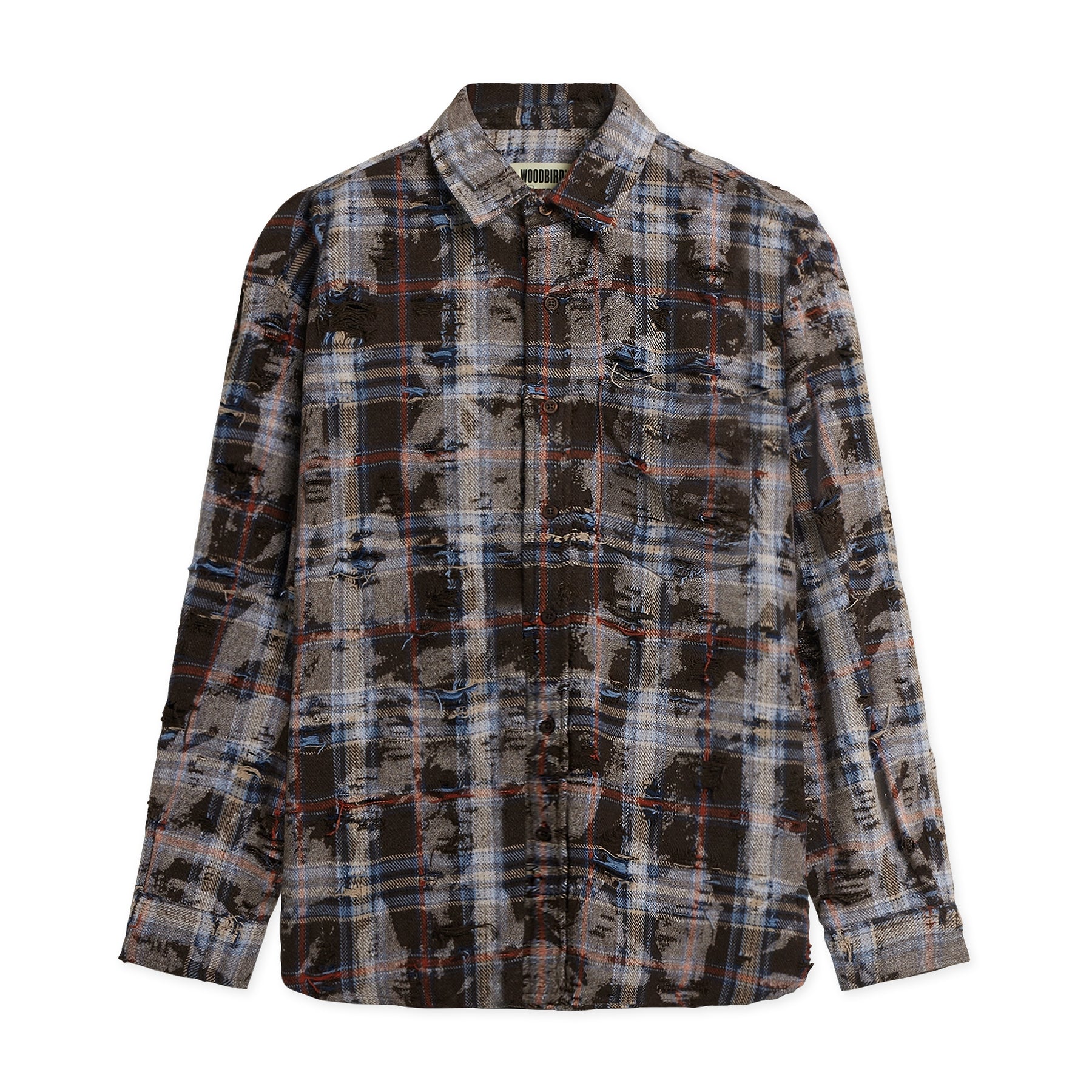 STAMPD Black Wave Camp Collar Buttondown Black | SNEAKERBOX