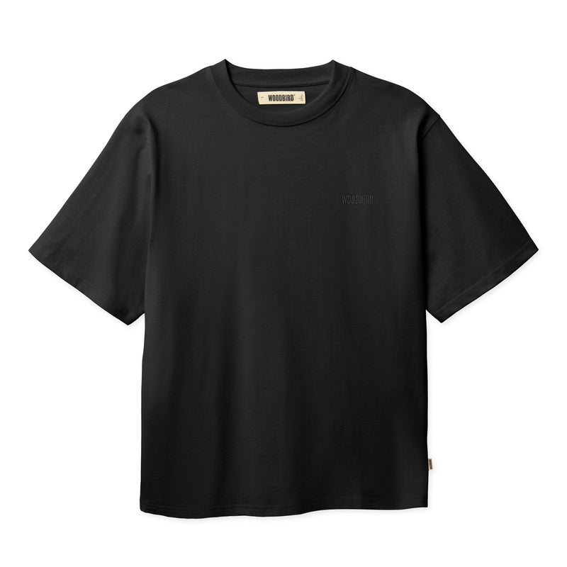WOODBIRD x SNKRBX VANCOUVER Tee Black