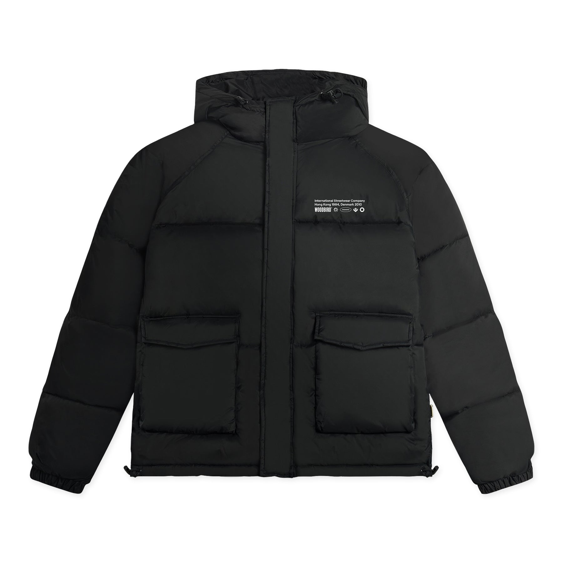 Woodbird ZUMO Bomber Jacket Black