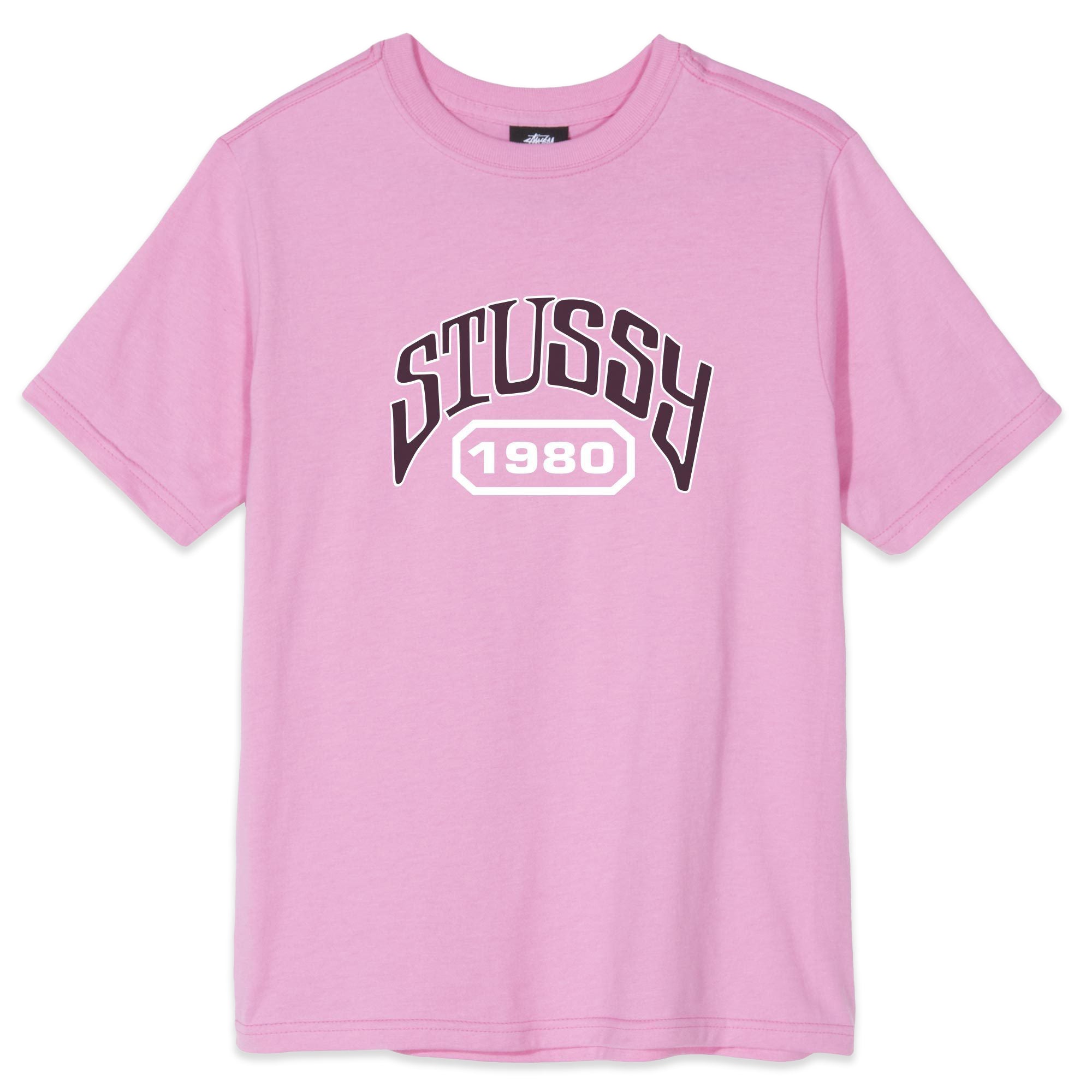 Stussy Stussy-Crew Tee Pink