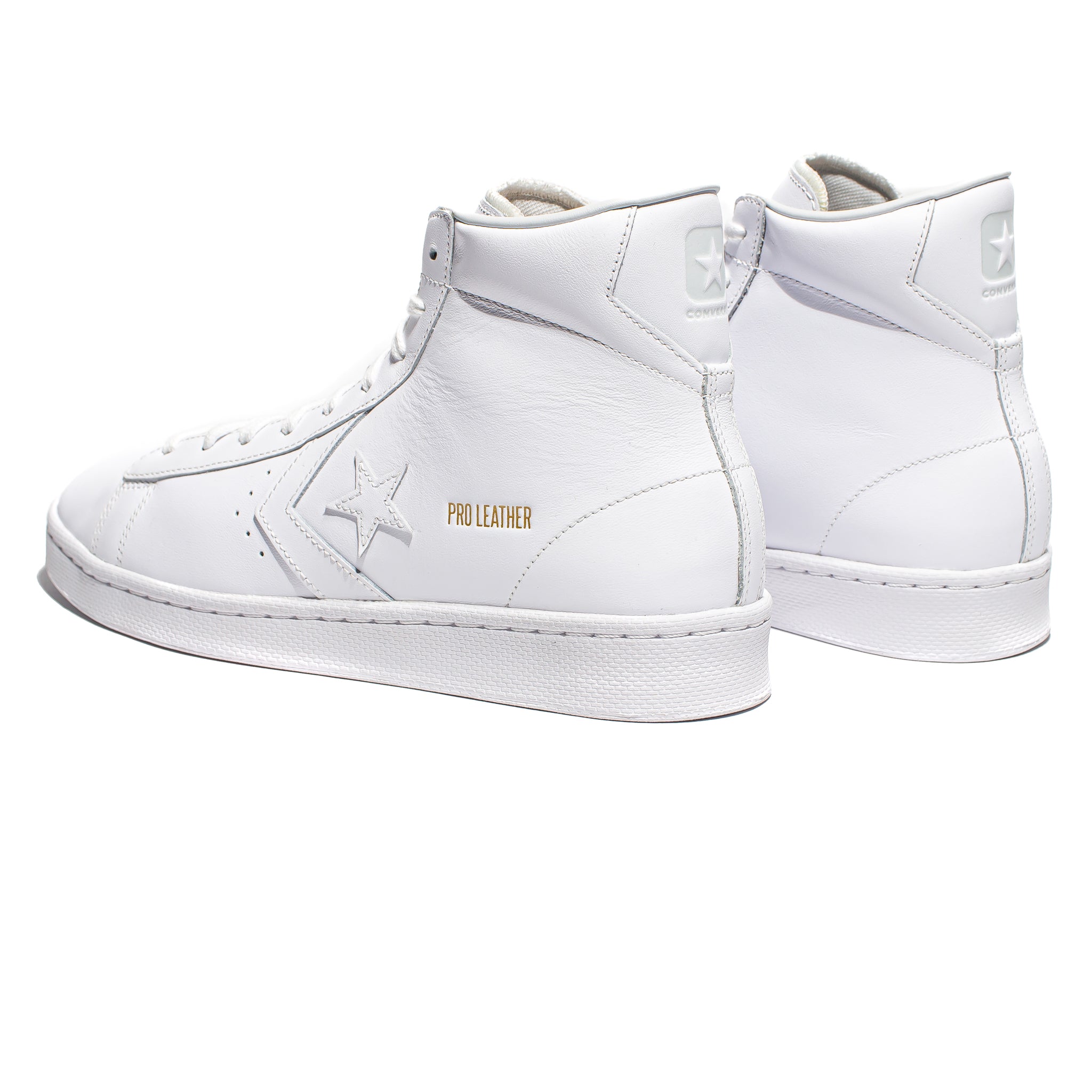 Converse Pro Leather Mid - White/White