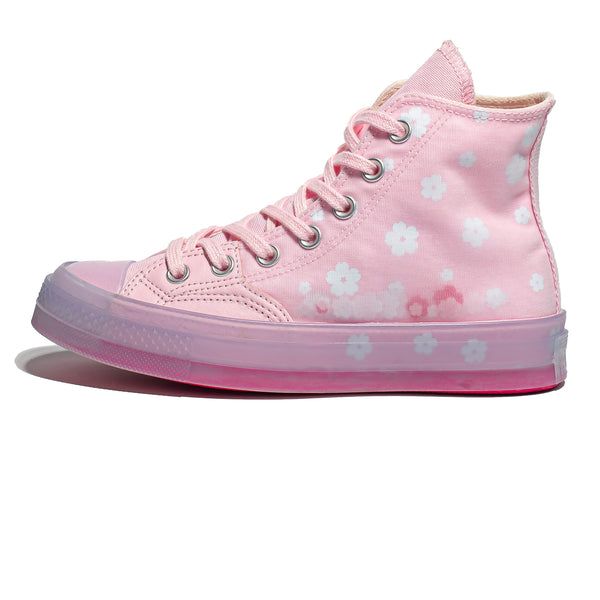 Converse navy clearance cherry blossom