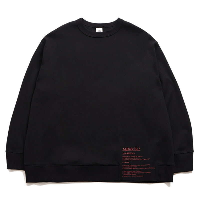 ADD Additude No.3 Sweatshirt Black