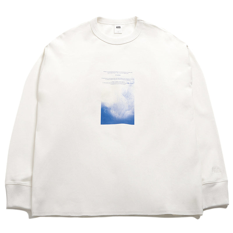 ADD Watercolor Sweatshirt Off-White