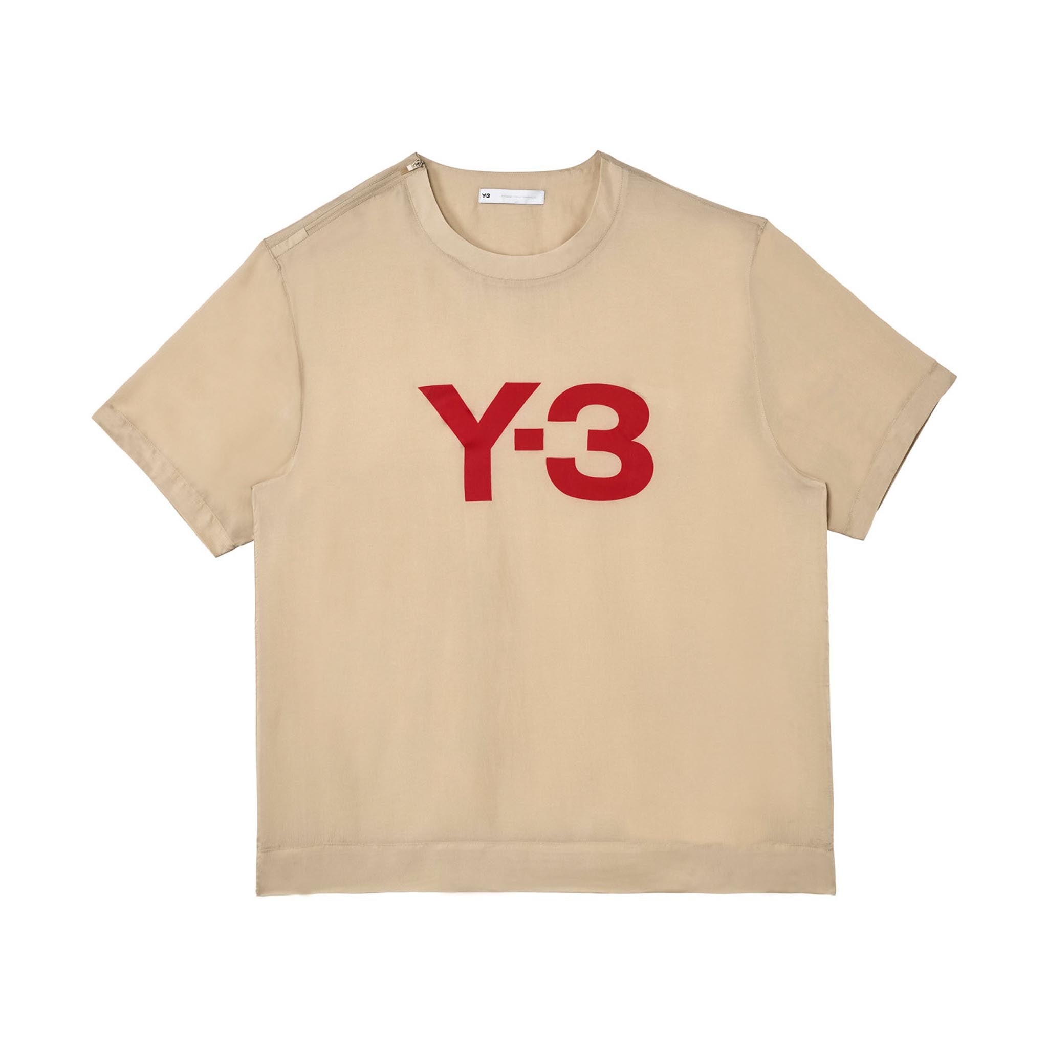 ADIDAS Y-3 CH3 Sanded Cupro SS Tee Sand
