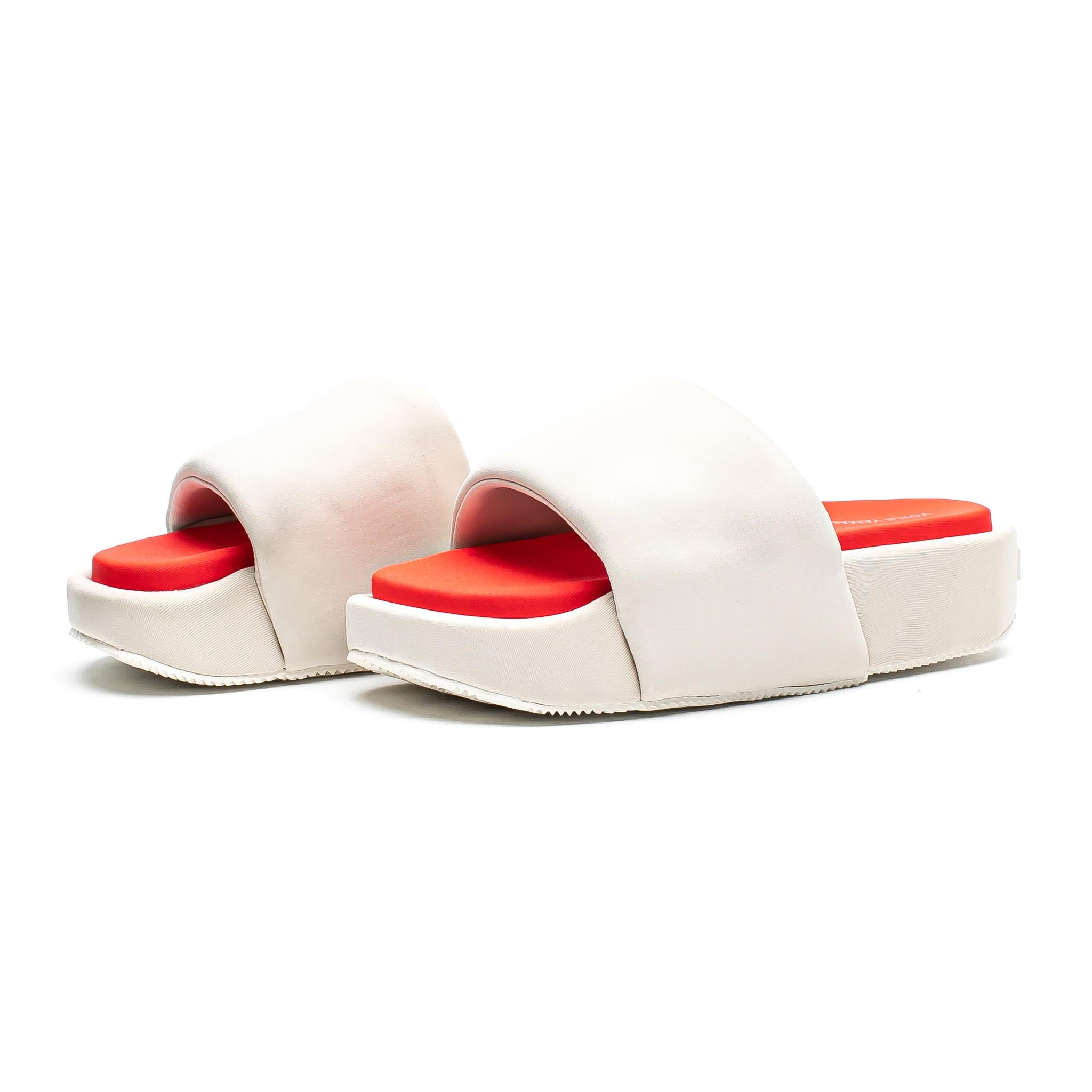 ADIDAS Y-3 Slides Cleabrown/Red