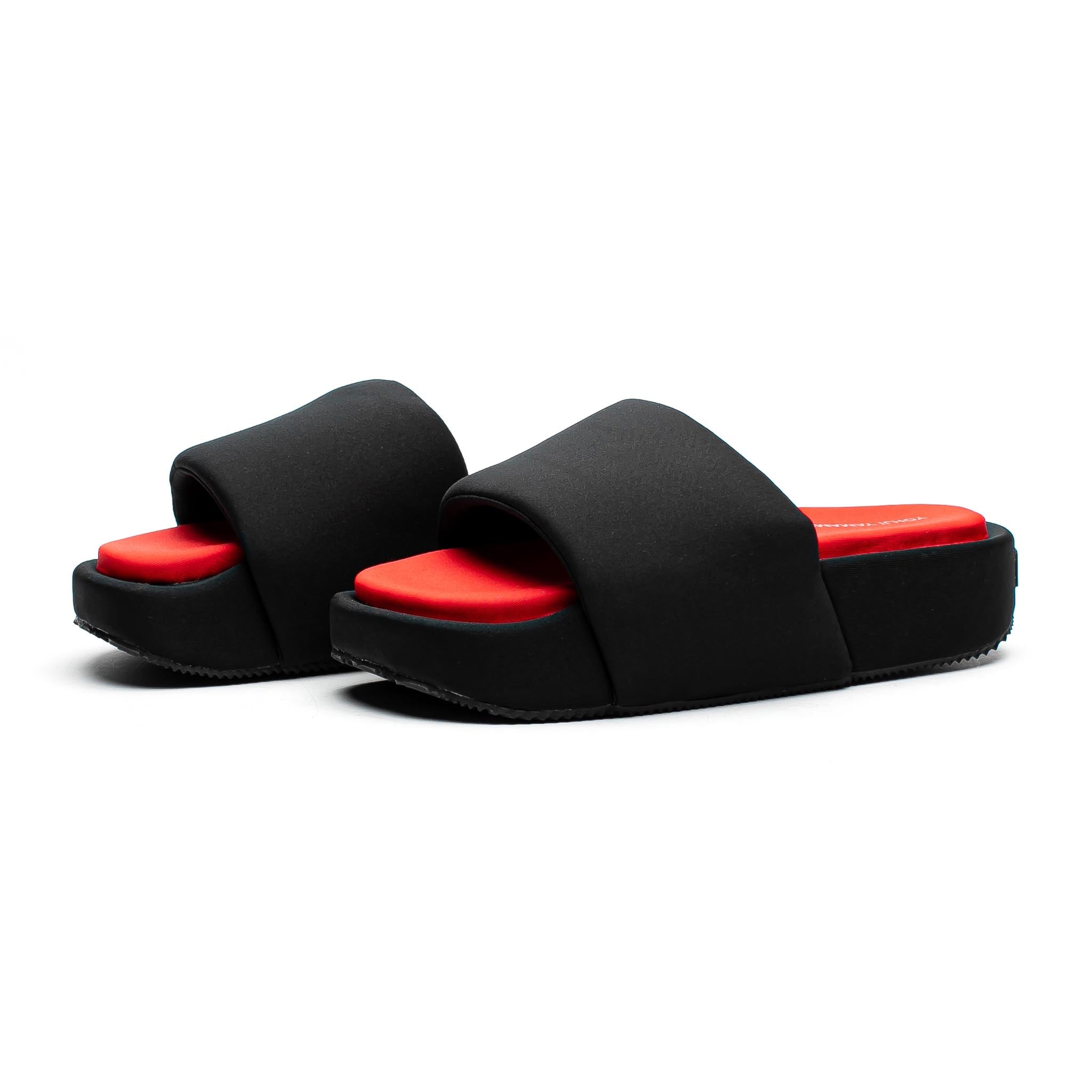 ADIDAS Y-3 Slides Black/Red