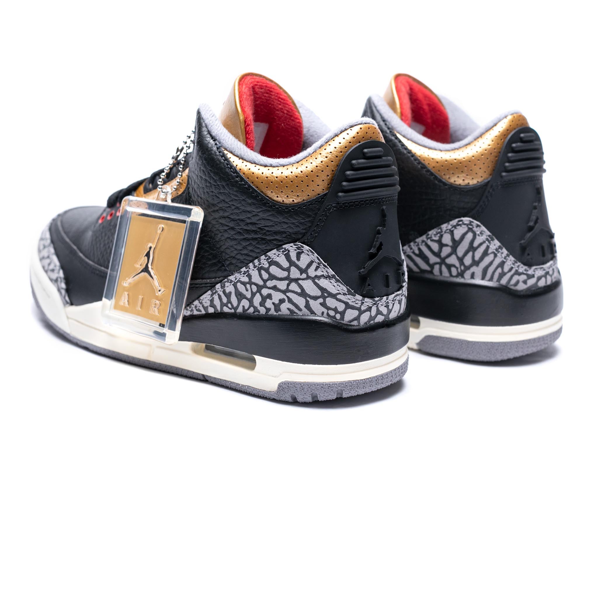 Air Jordan 3 Retro 閳ユイack Gold