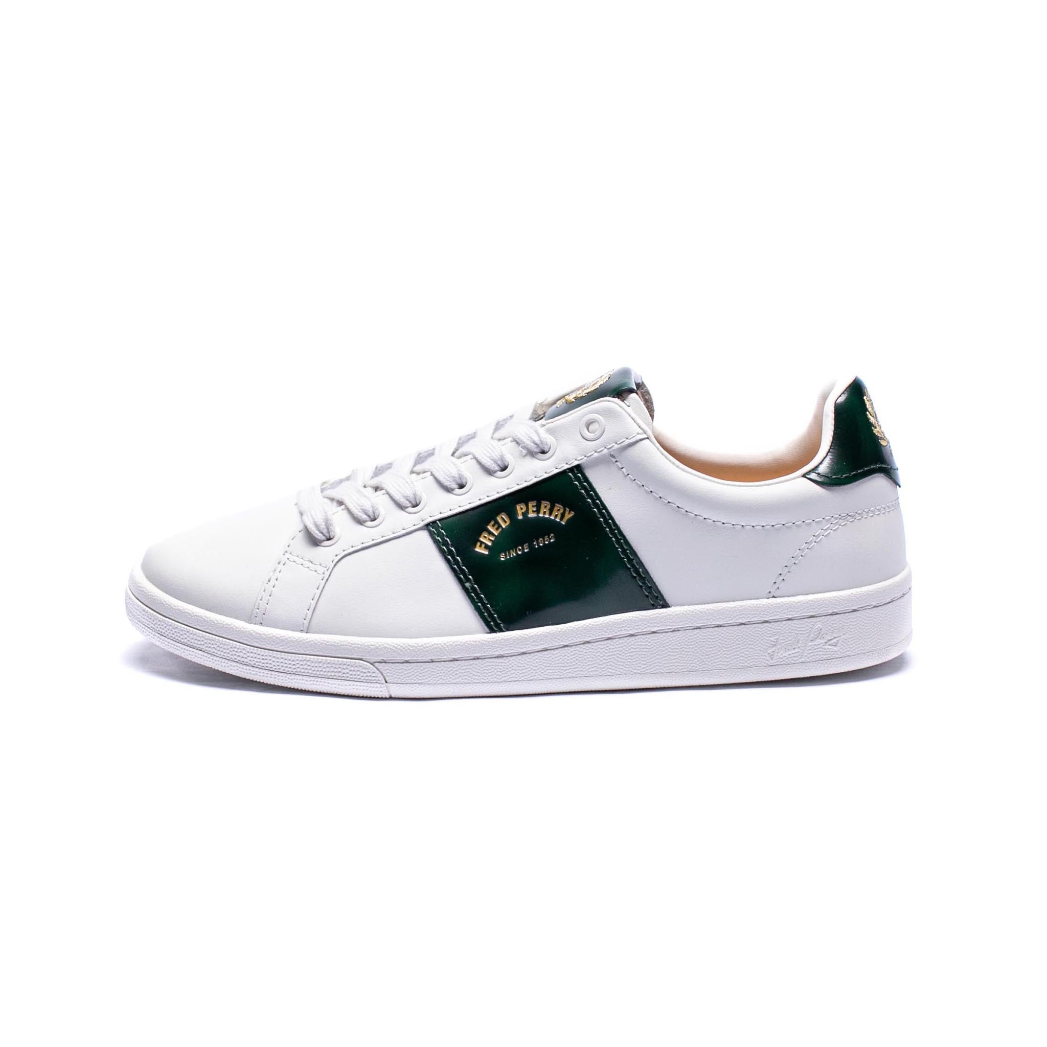 Fred Perry Leather Arch Branded B721 Porcelain