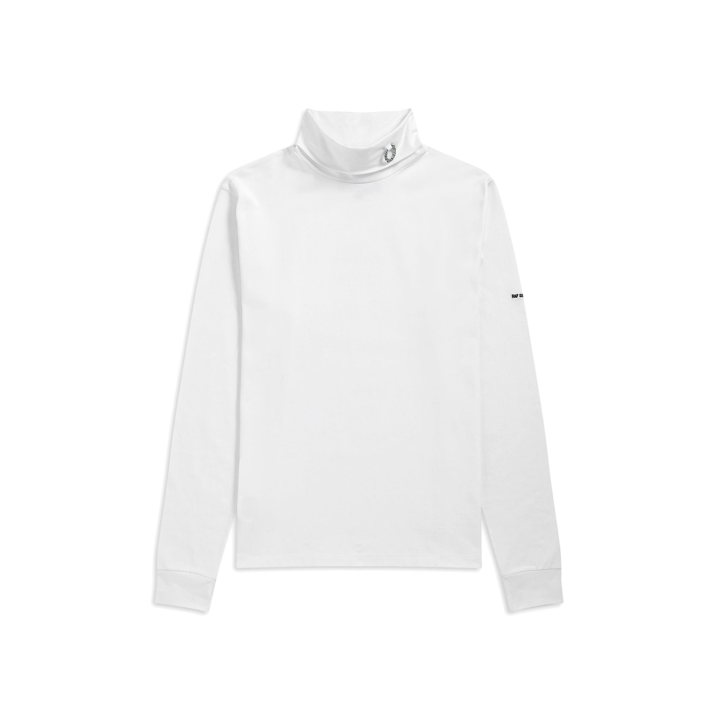 Fred Perry x Raf Simons Laurel Wreath Roll Neck White