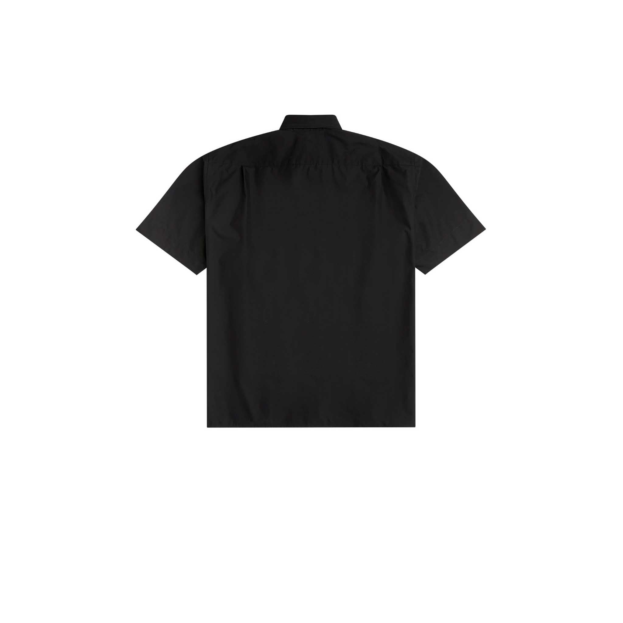 Fred Perry x Raf Simons Short Sleeve Checkerboard Shirt Black