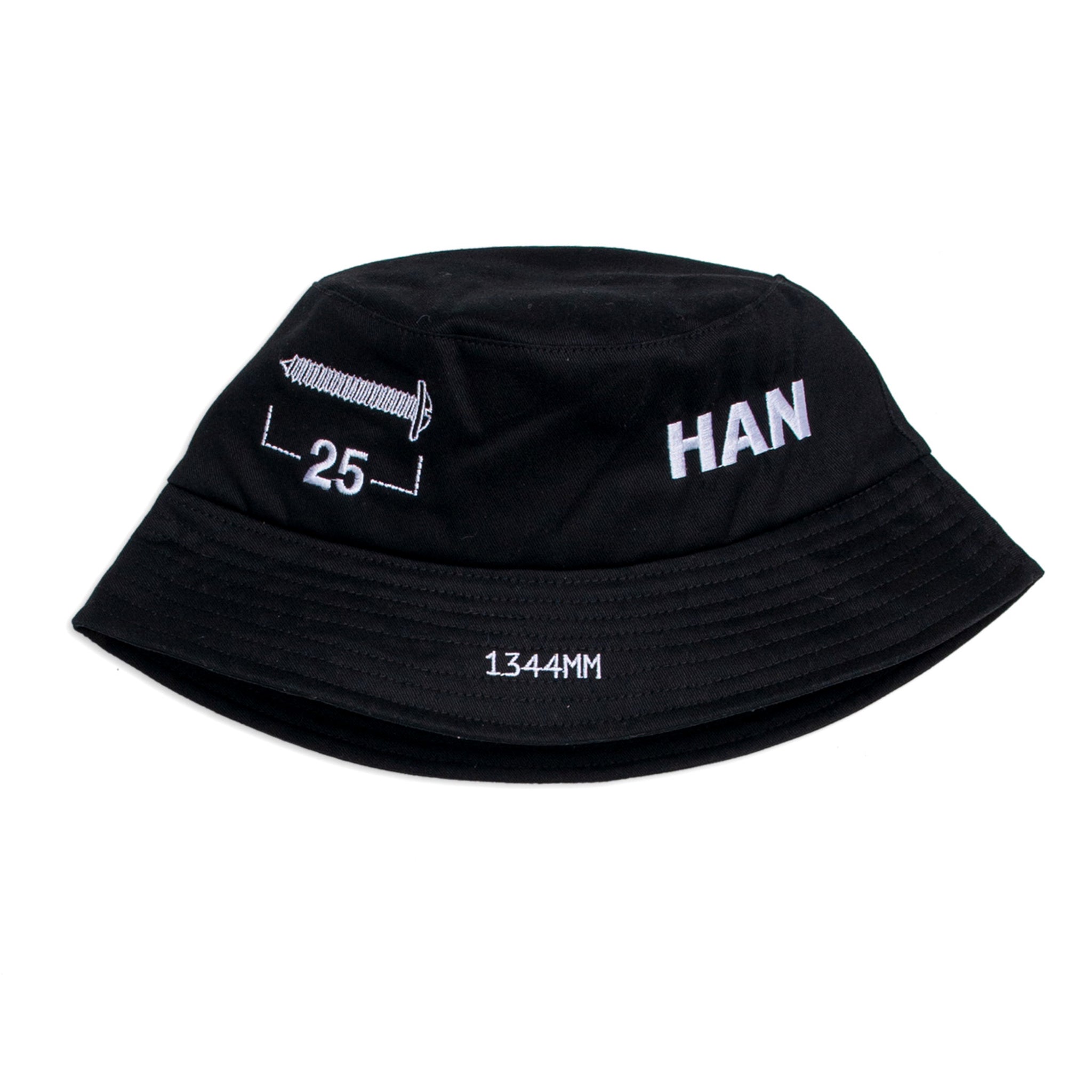 Han Kjobenhavn Dimensions Bucket Hat Black