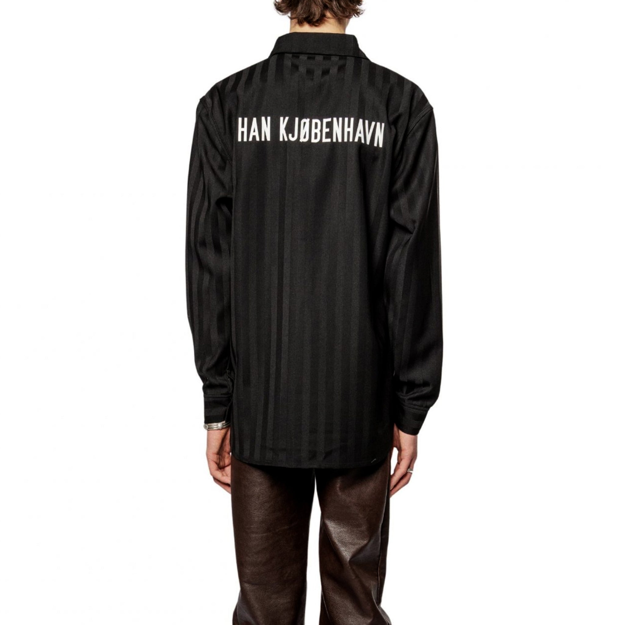 Han Kjobenhavn Army Shirt Black Stripe