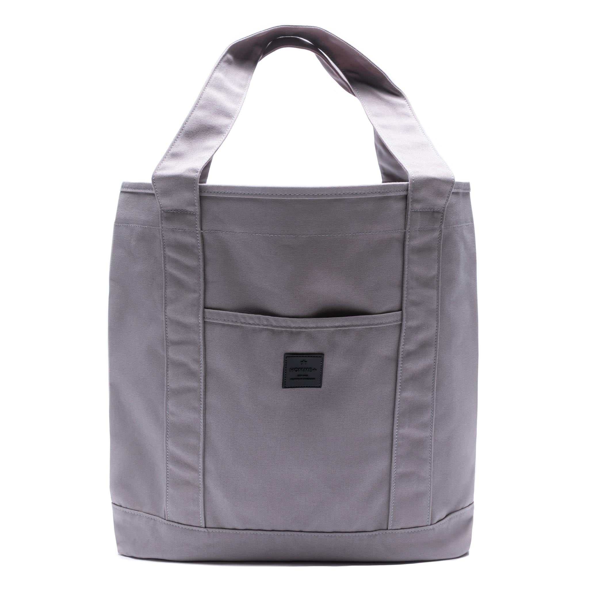 HOMME+ Homme/Atelier Canvas Tote Grey