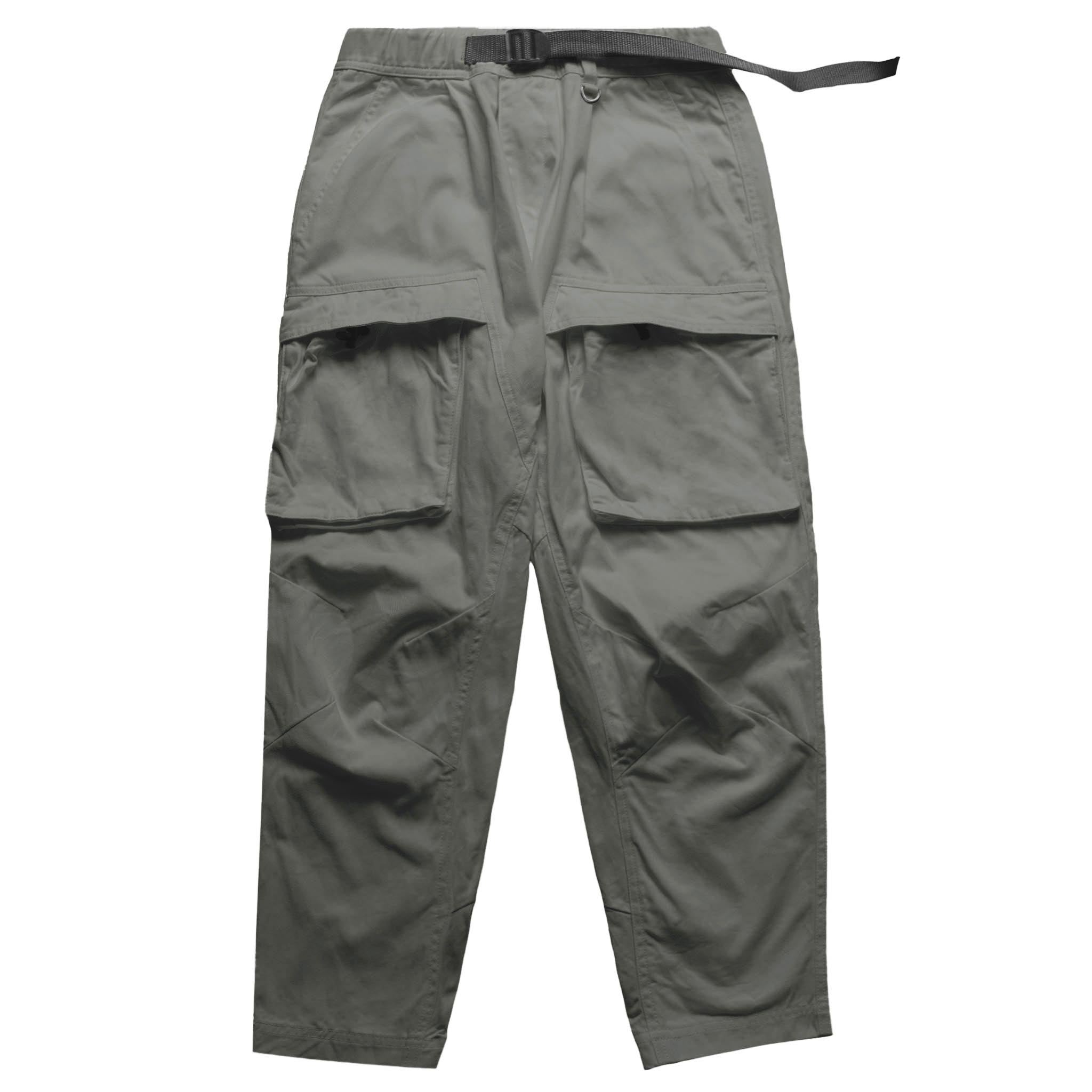 HOMME+ Belted Cargo Pants Army