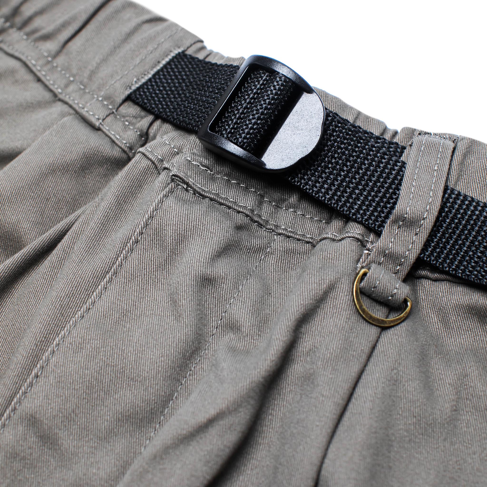 HOMME+ Belted Cargo Pants Army