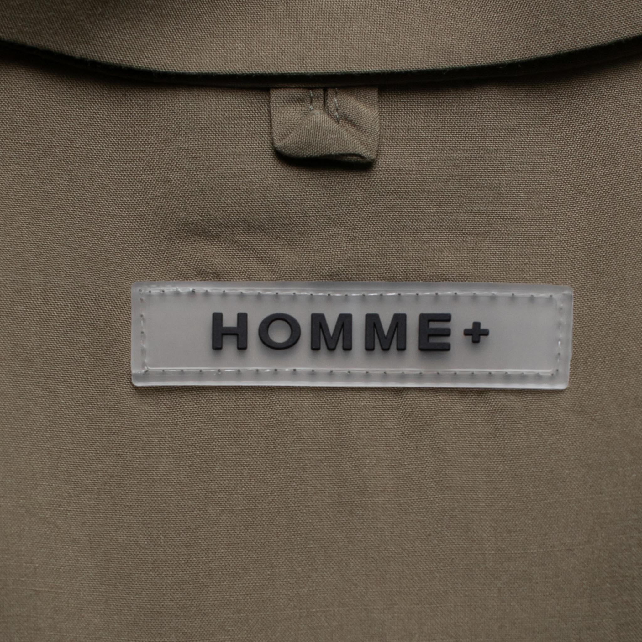 HOMME+ Camp Shirt Army
