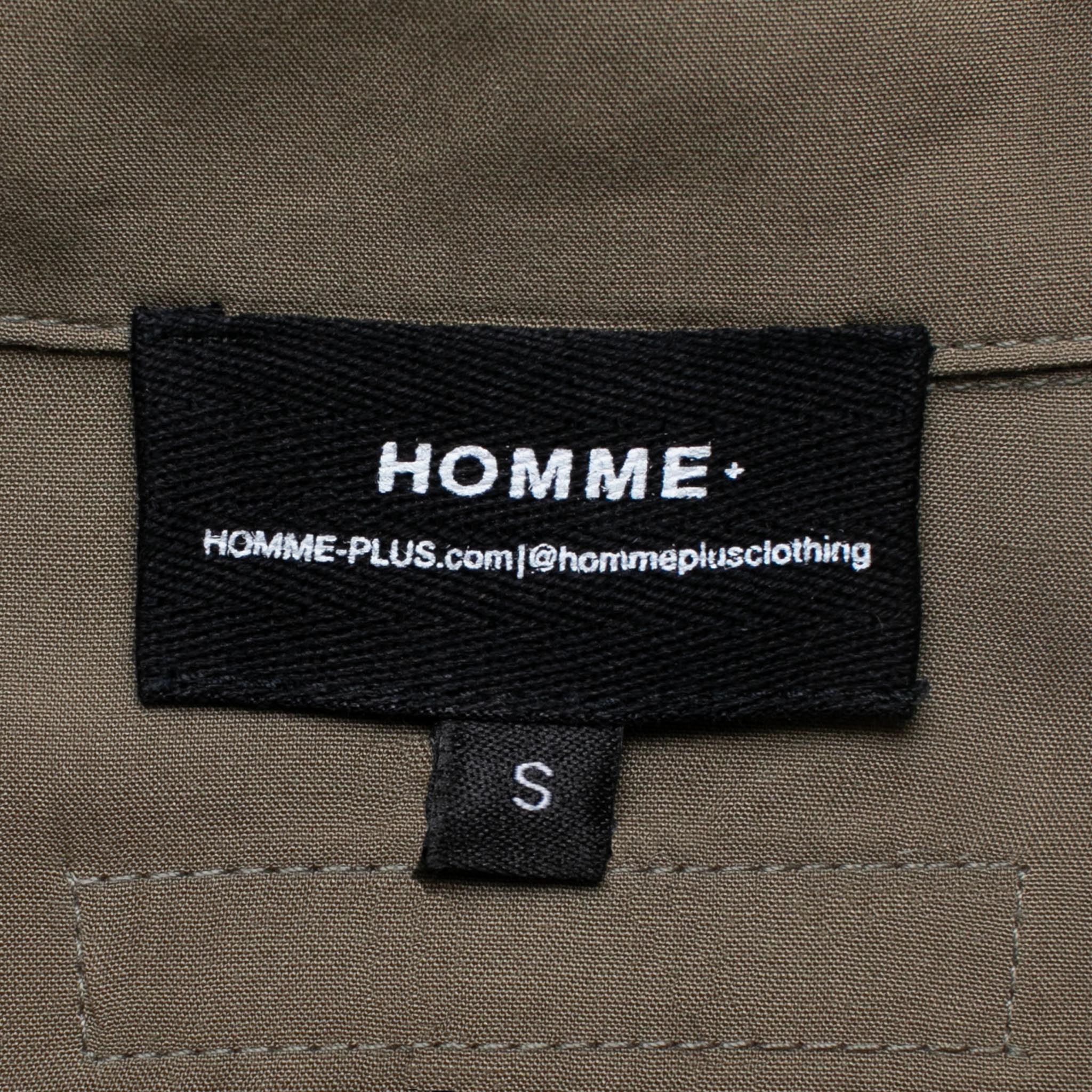 HOMME+ Camp Shirt Army