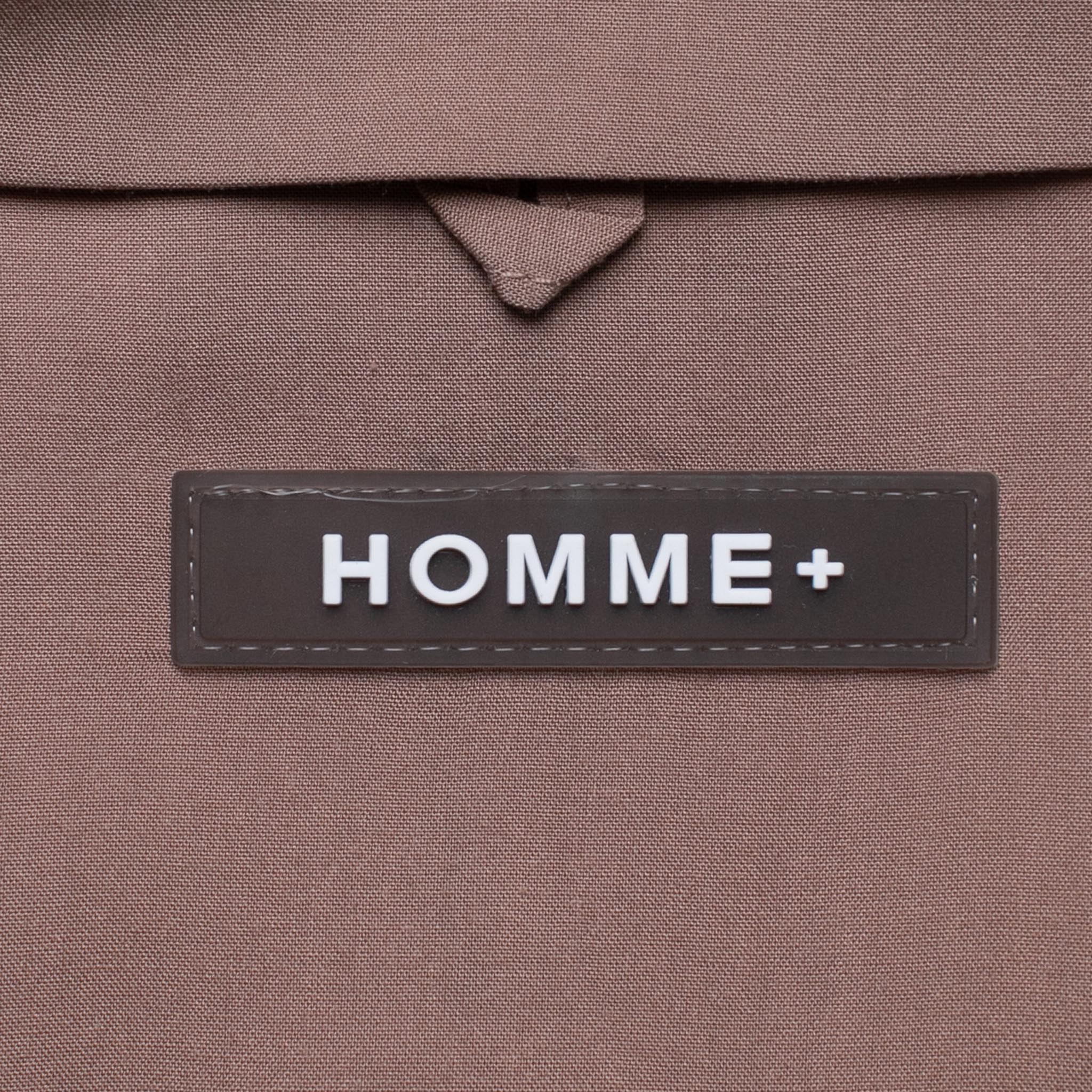 HOMME+ Camp Shirt Khaki