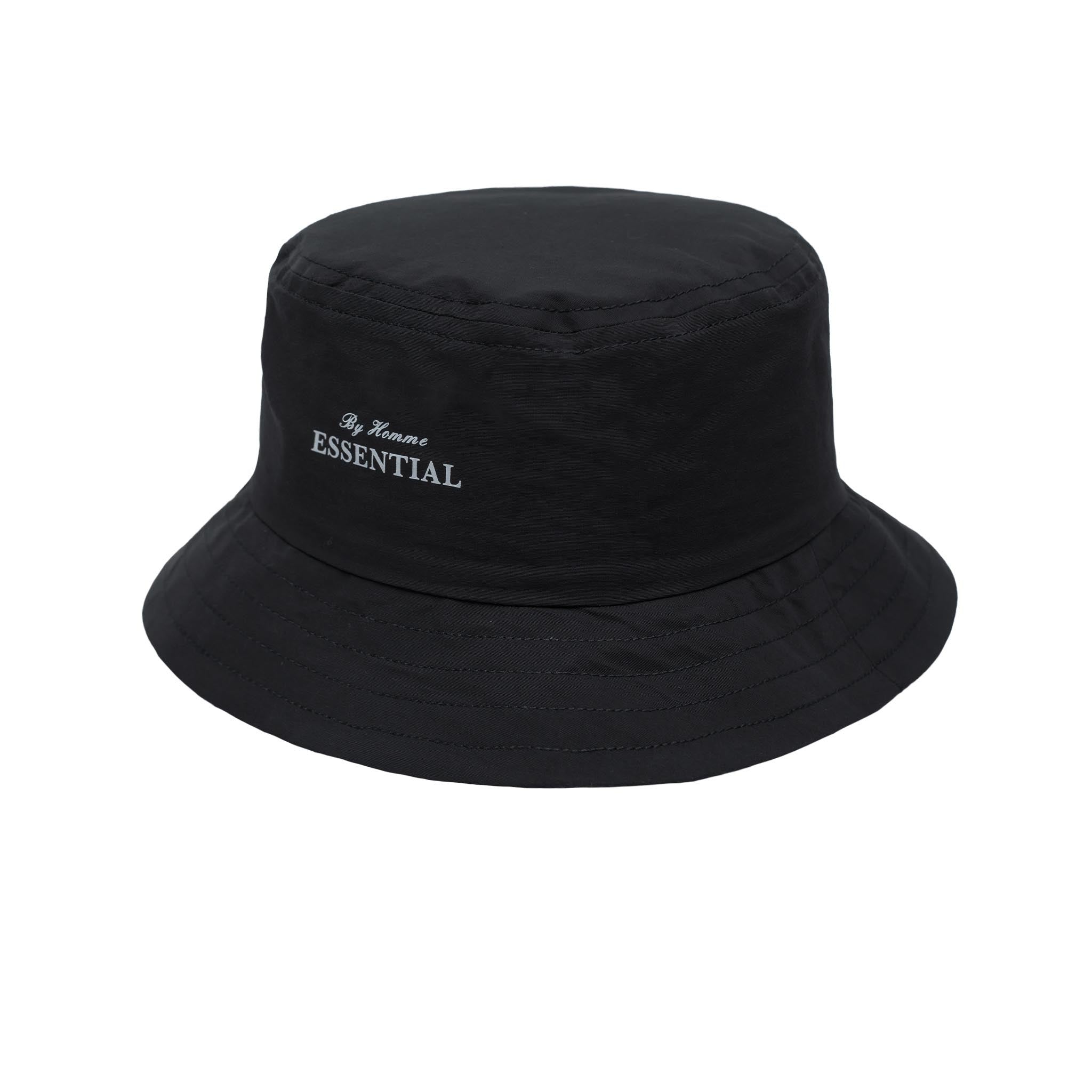 HOMME+ ESSENTIAL by Homme Bucket Hat Black