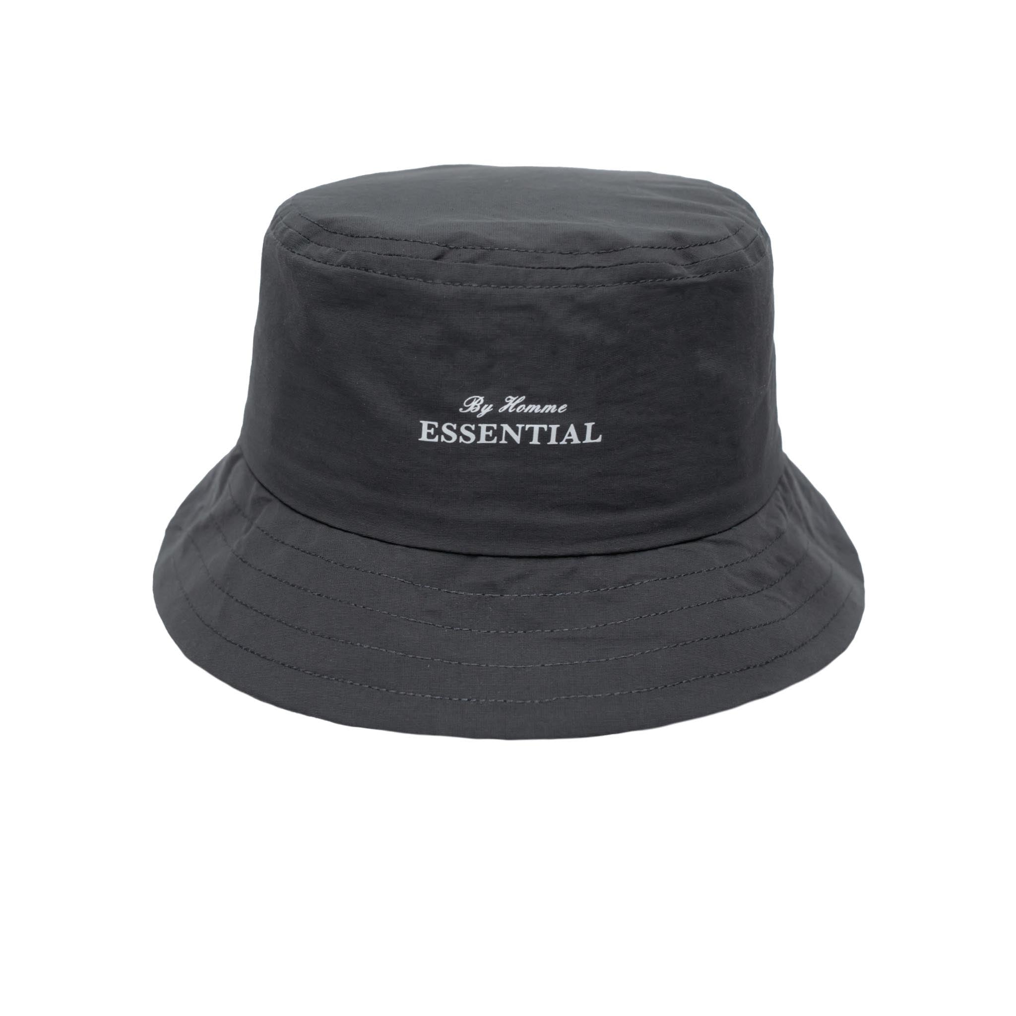 HOMME+ ESSENTIAL by Homme Bucket Hat Charcoal