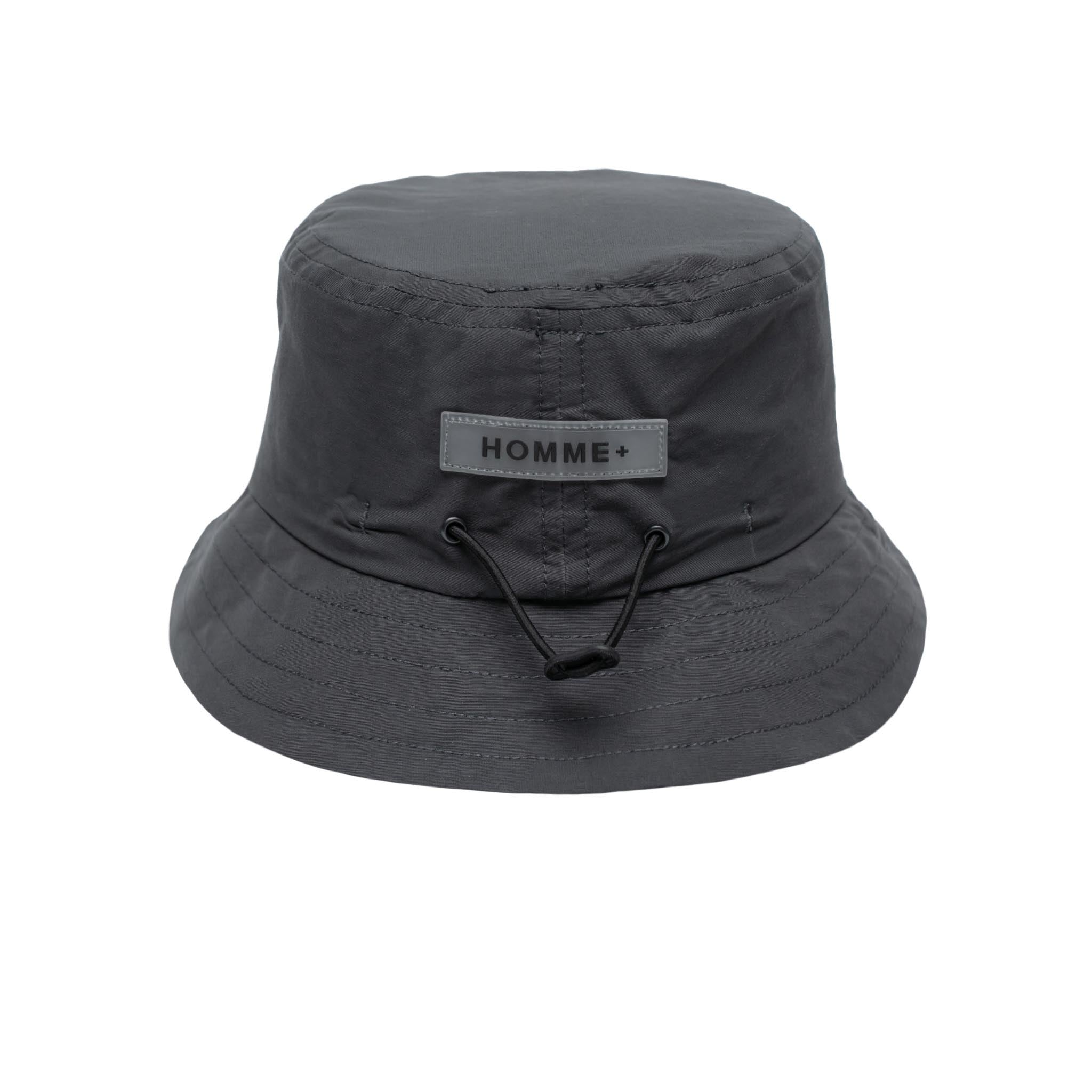 HOMME+ ESSENTIAL by Homme Bucket Hat Charcoal