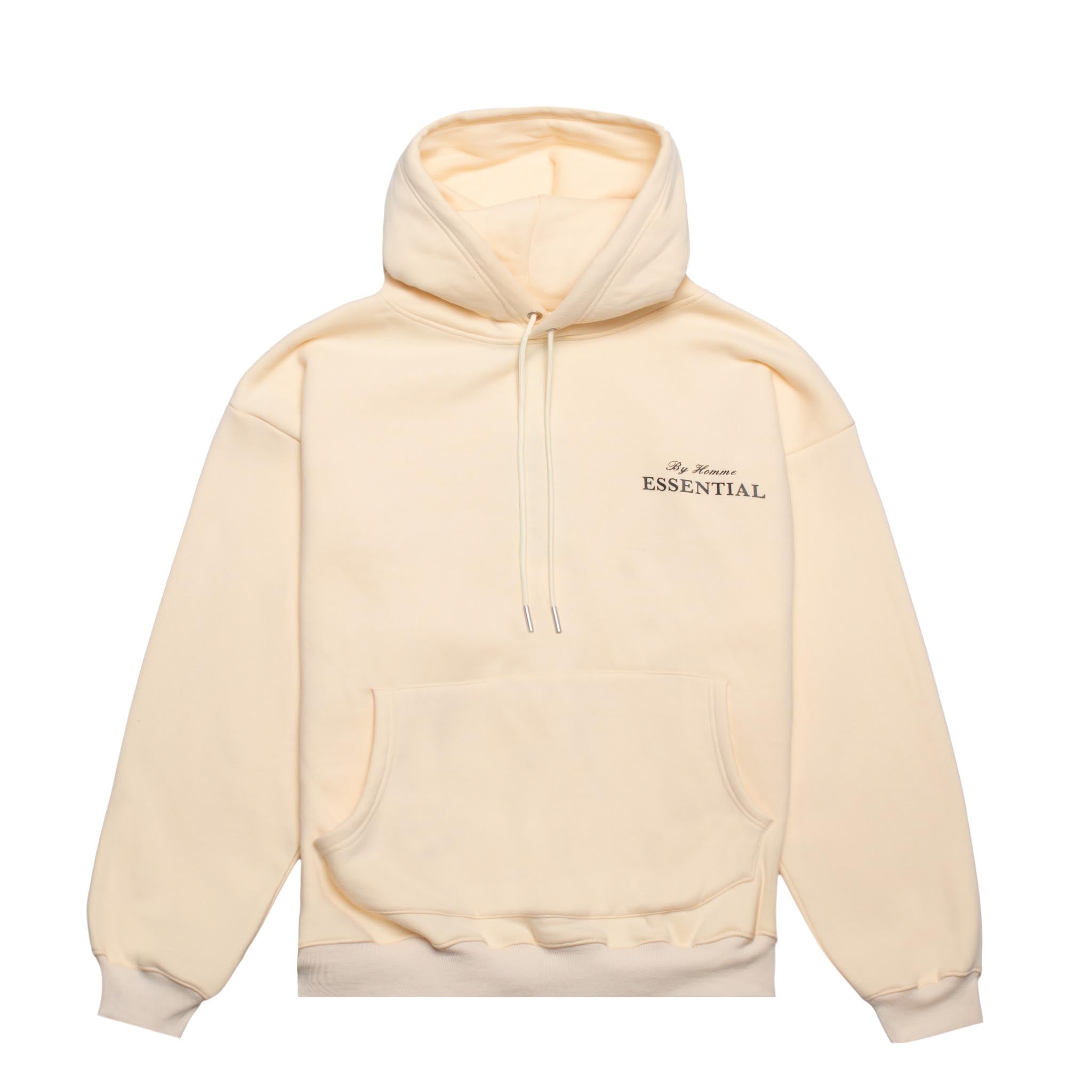 HOMME+ ESSENTIAL By Homme Hoodie Off White