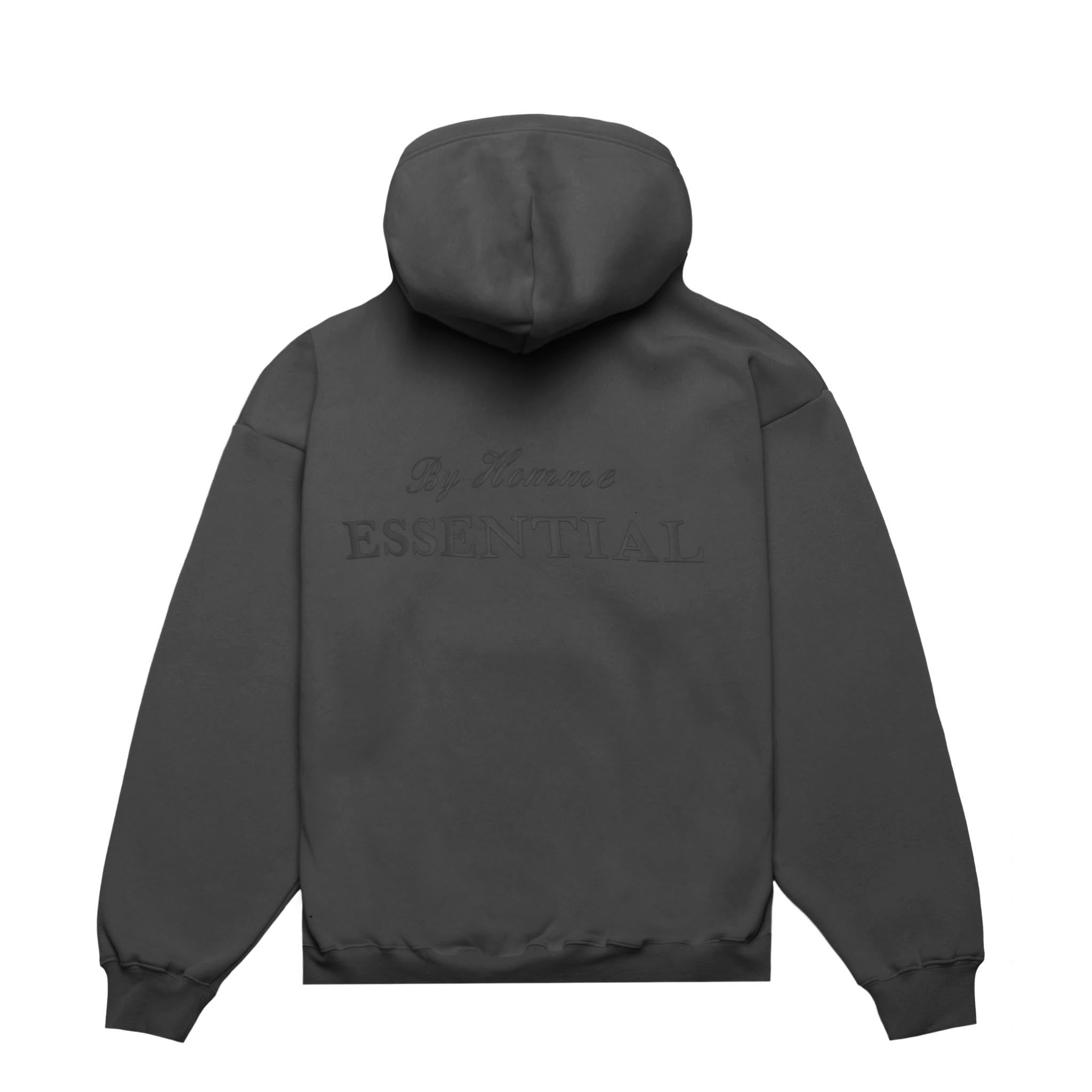 HOMME+ ESSENTIAL By Homme Hoodie Charcoal