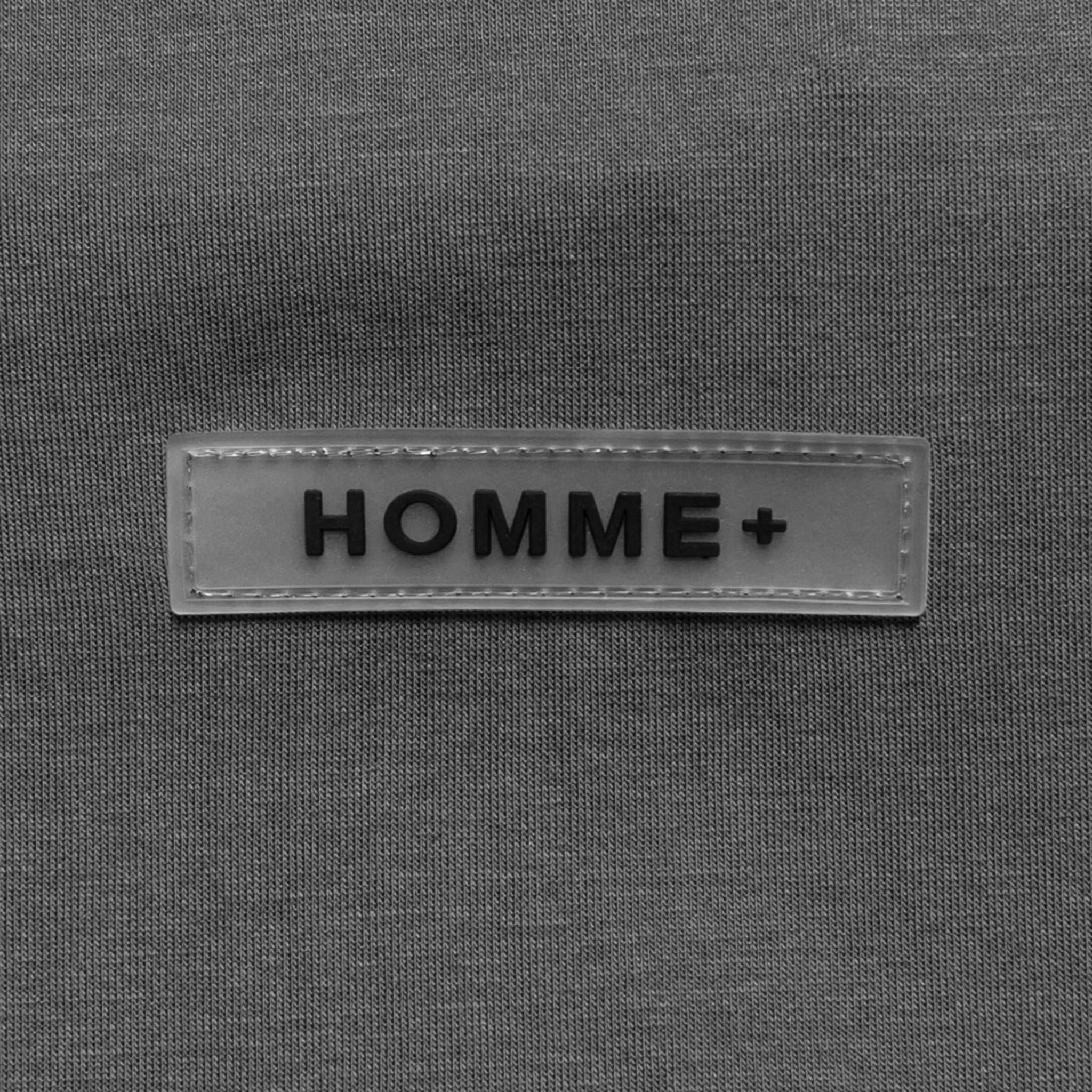 HOMME+ 'ESSENTIAL' By Homme Mockneck Dark Grey