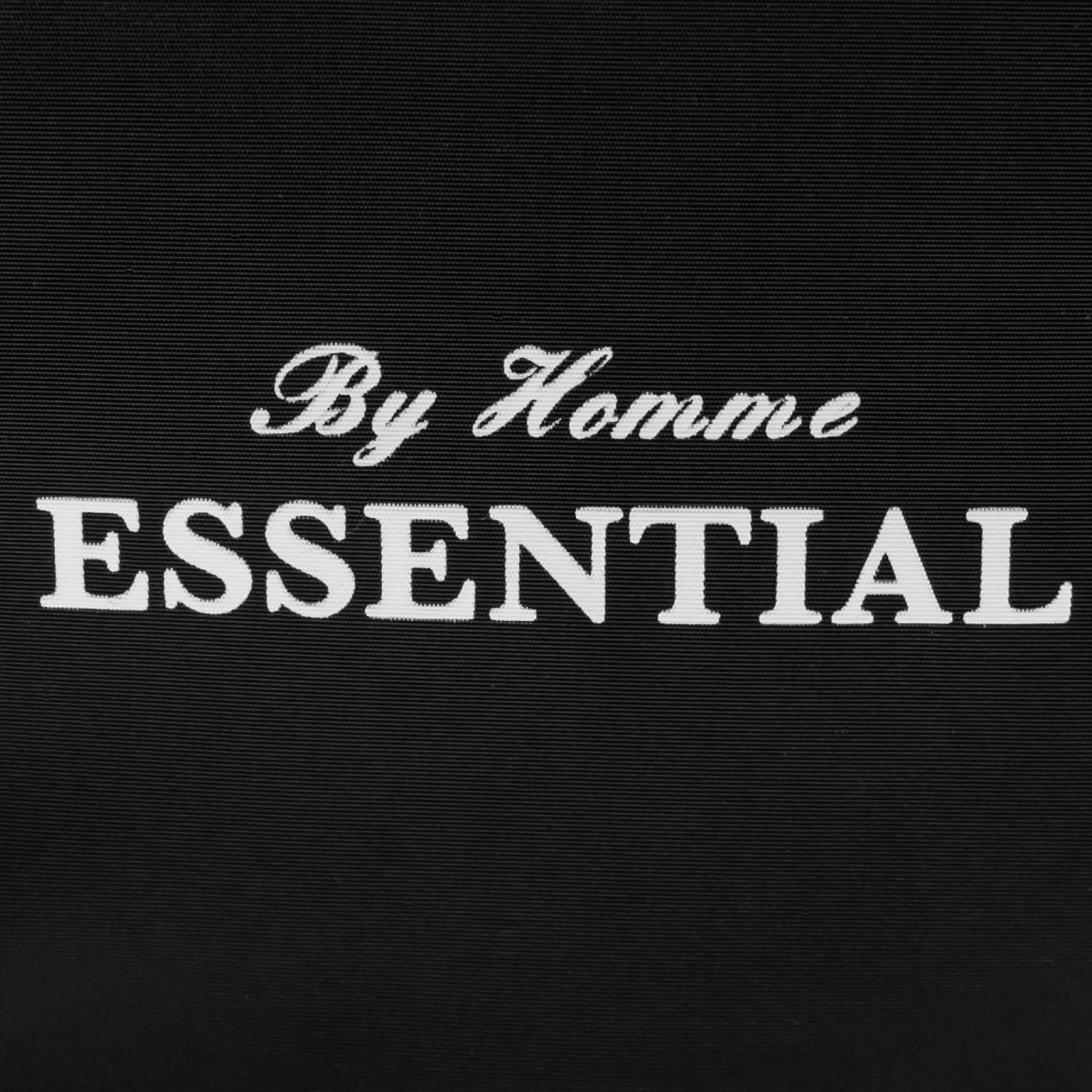 HOMME+ 'ESSENTIAL' By Homme Side Bag Black