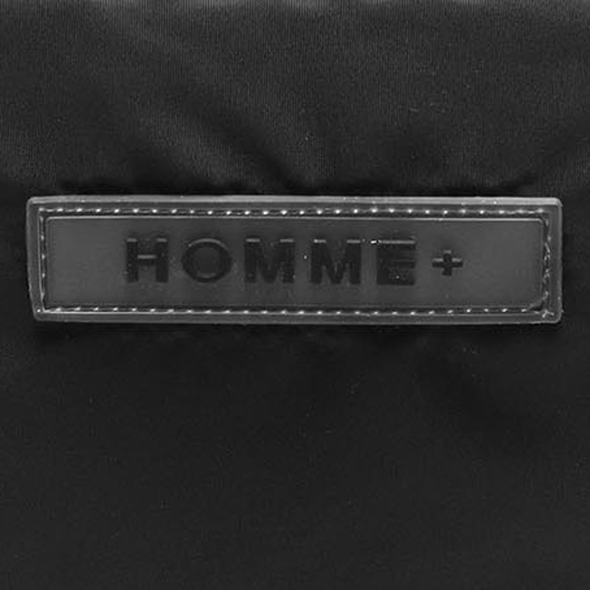 HOMME+ 'ESSENTIAL' By Homme Side Bag Black