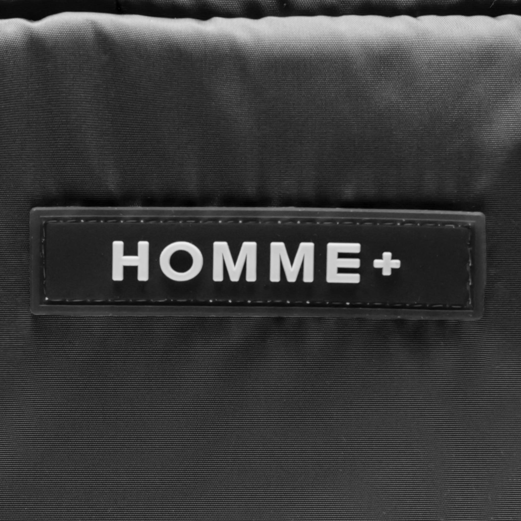 HOMME+ 'ESSENTIAL' By Homme Side Bag Charcoal