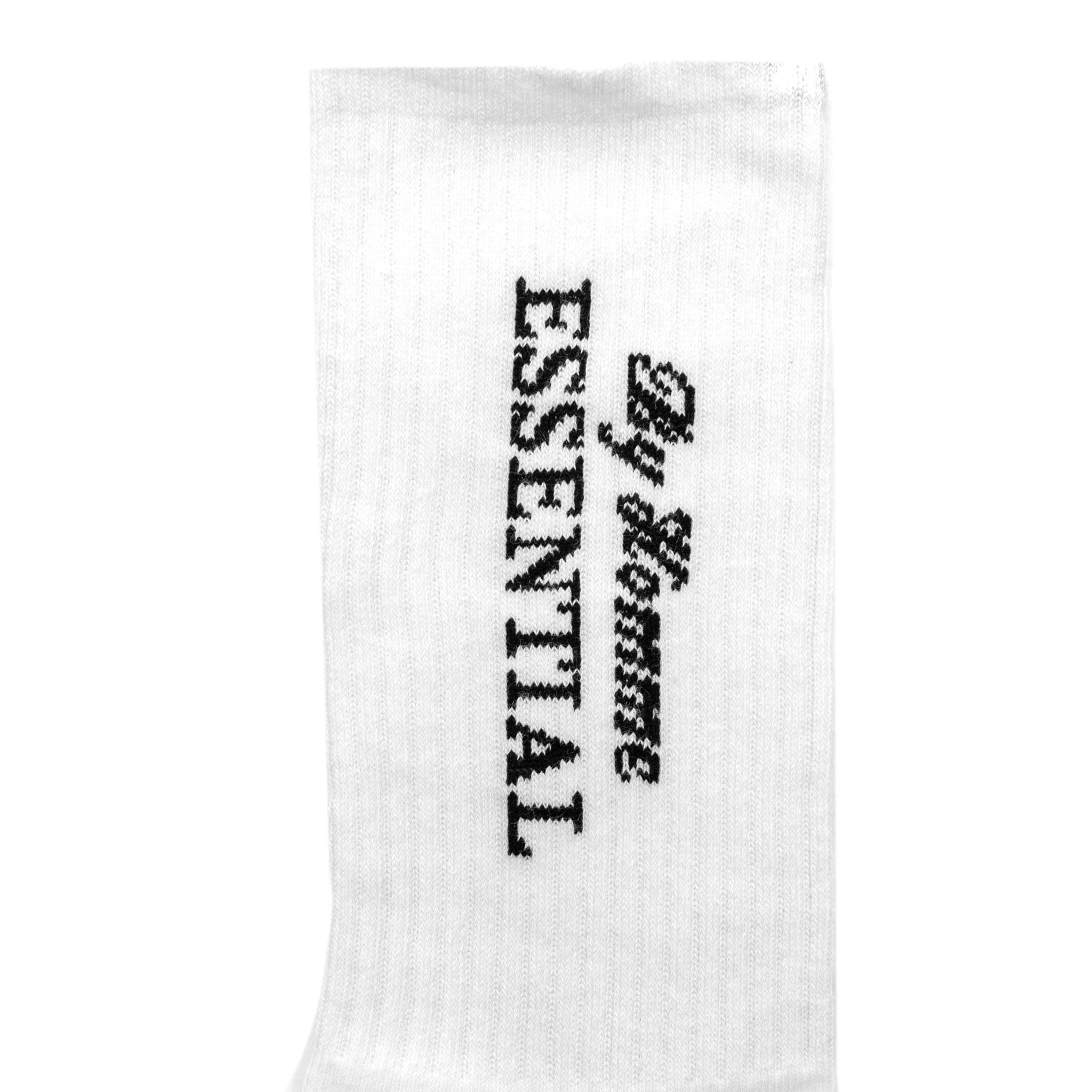 HOMME+ 'ESSENTIAL' By Homme Socks White
